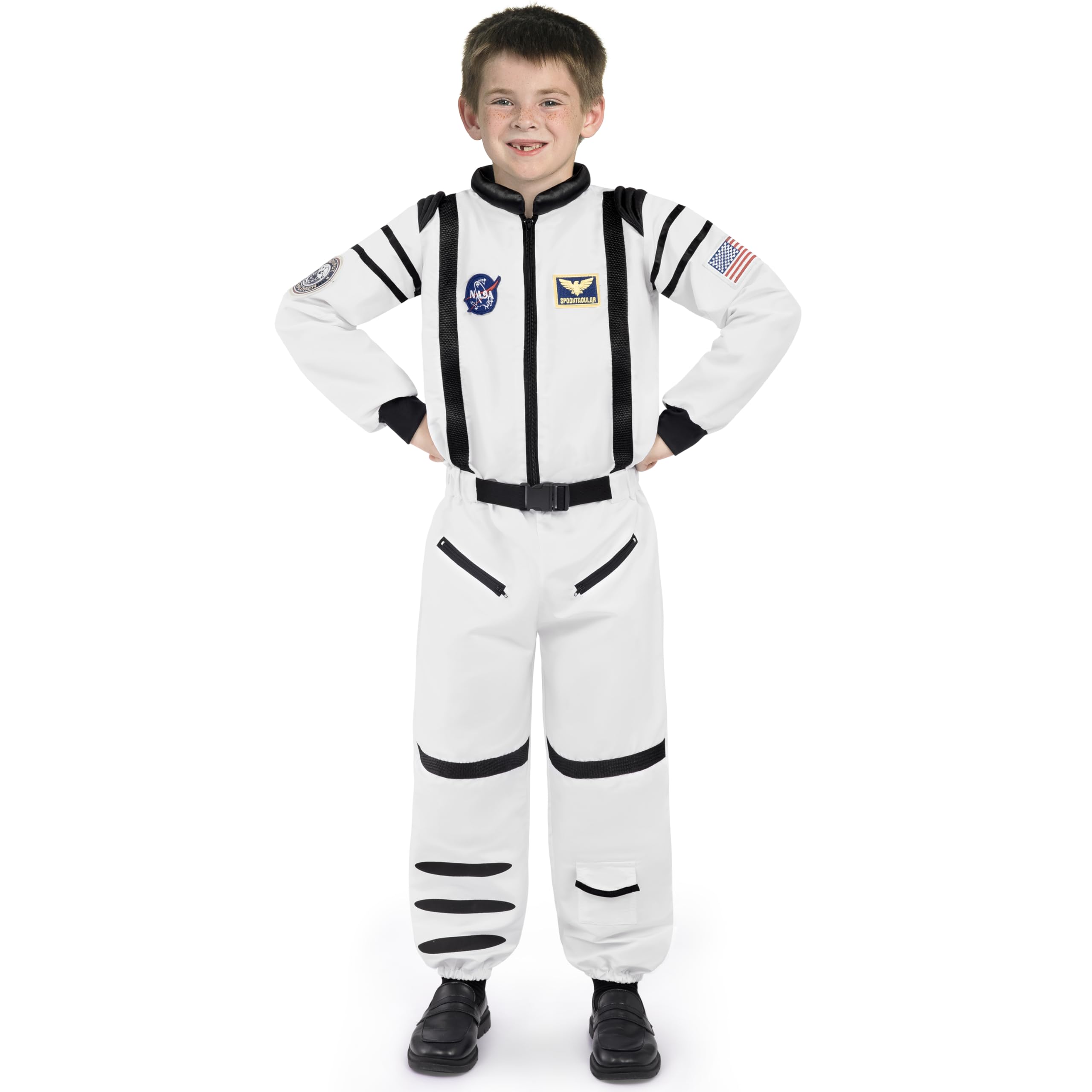 Spooktacular Creations Halloween Costumes for Boys, Kids Astronaut Costume, Toddler Space Costume for Halloween Parties