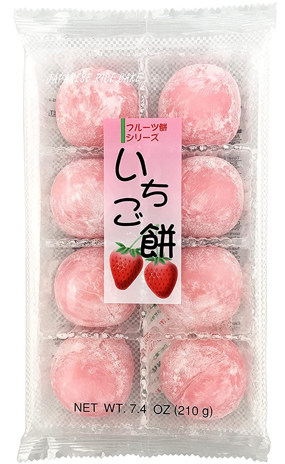 Daifuku Fruits Mochi Ichigo,7.4oz/210g