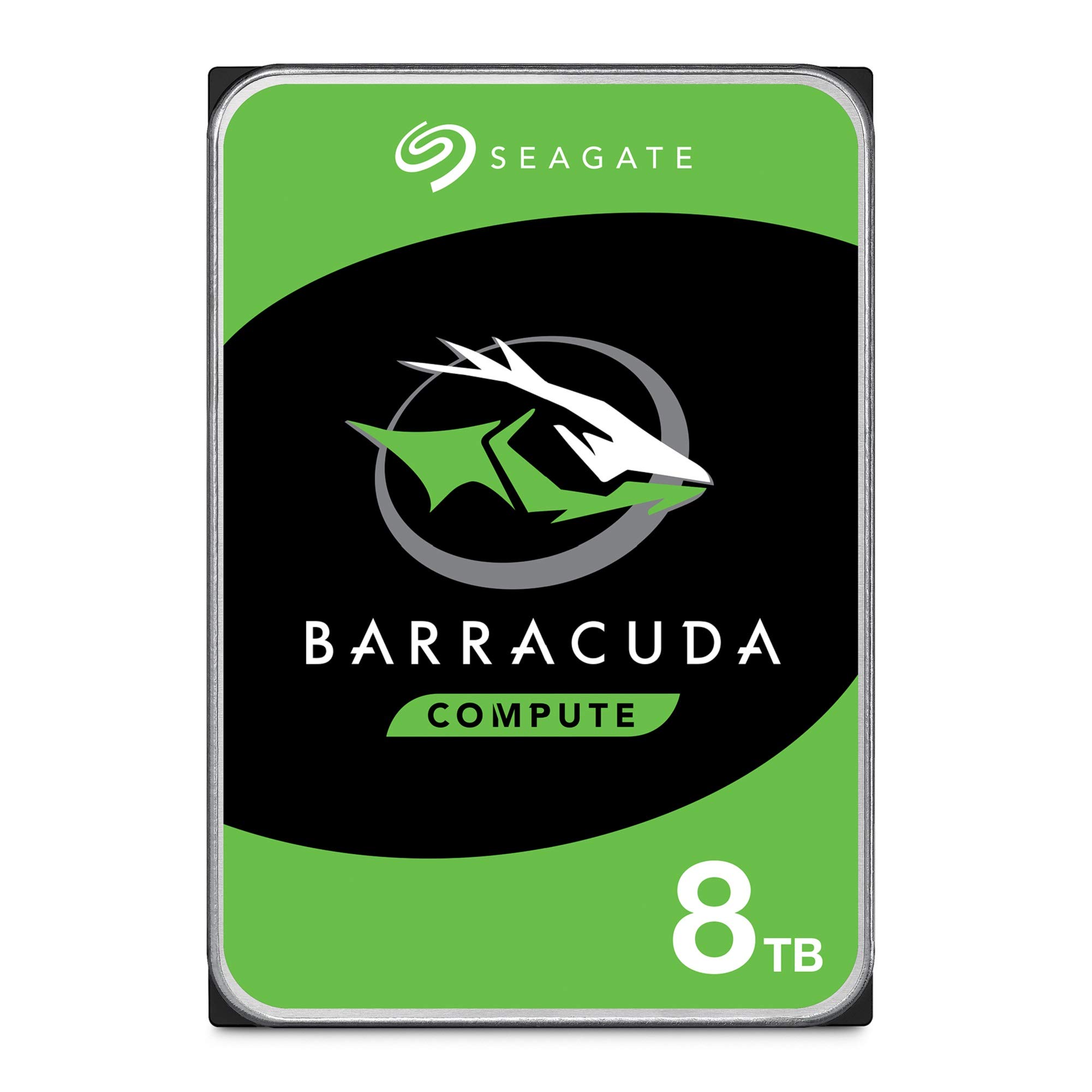 Seagate BarraCuda 8TB Internal Hard Drive HDD 3.5 Inch Sata 6 Gb/s 5400 RPM 256MB Cache for Computer Desktop PC Frustration-Free Packaging (ST8000DM004)