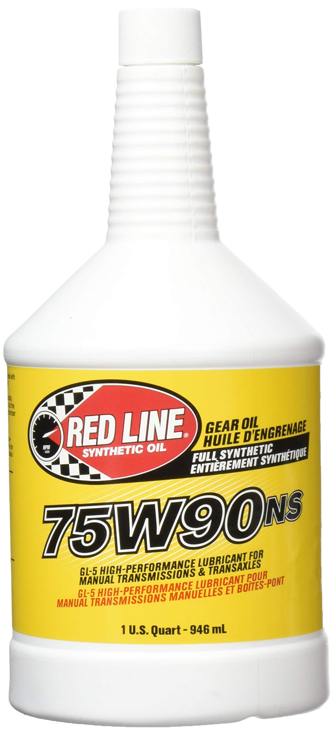 Red Line58304 (75W90) Limited Slip Synthetic Gear Oil - 1 Quart Bottle