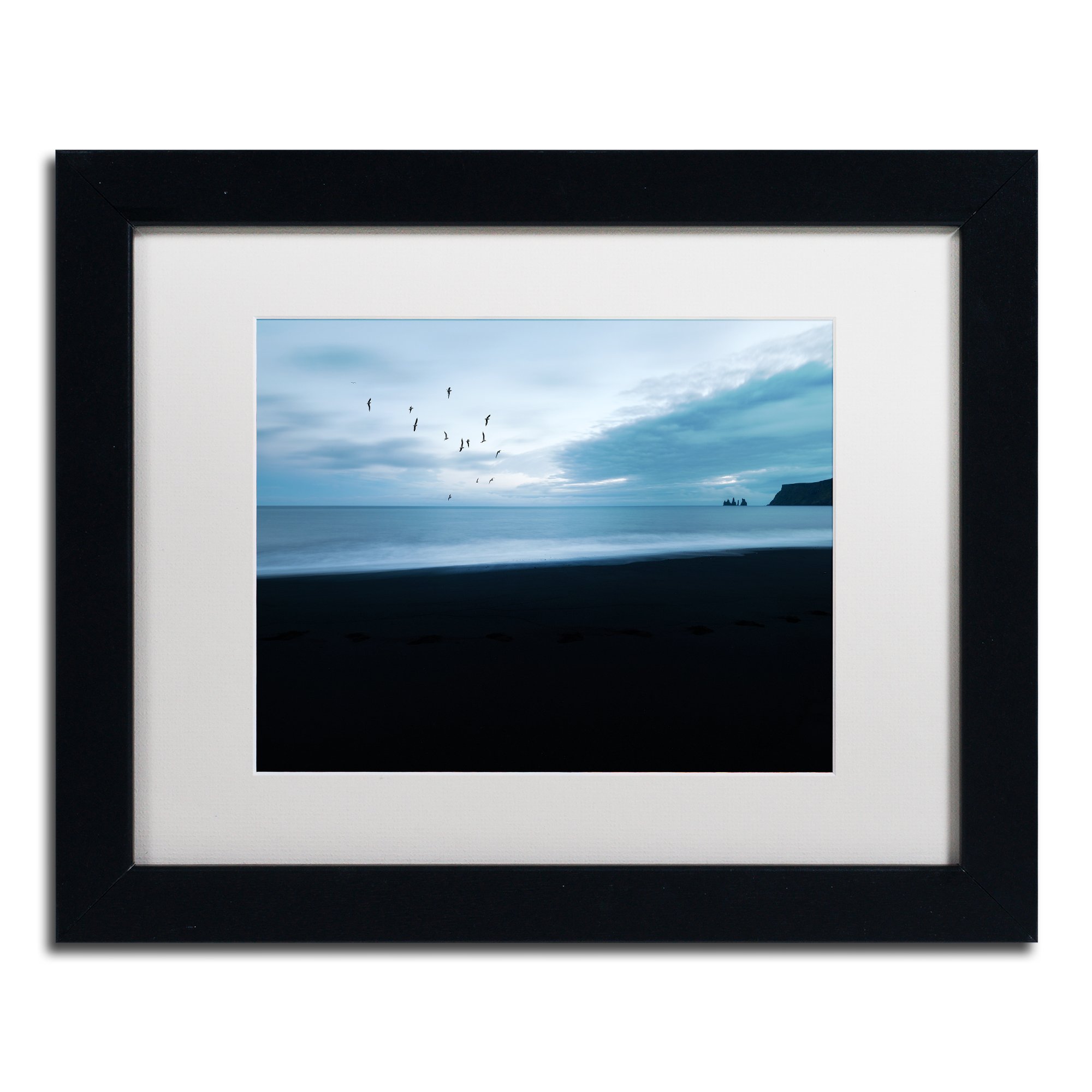 Angelus by Philippe Sainte-Laudy, White Matte, Black Frame 11x14-Inch