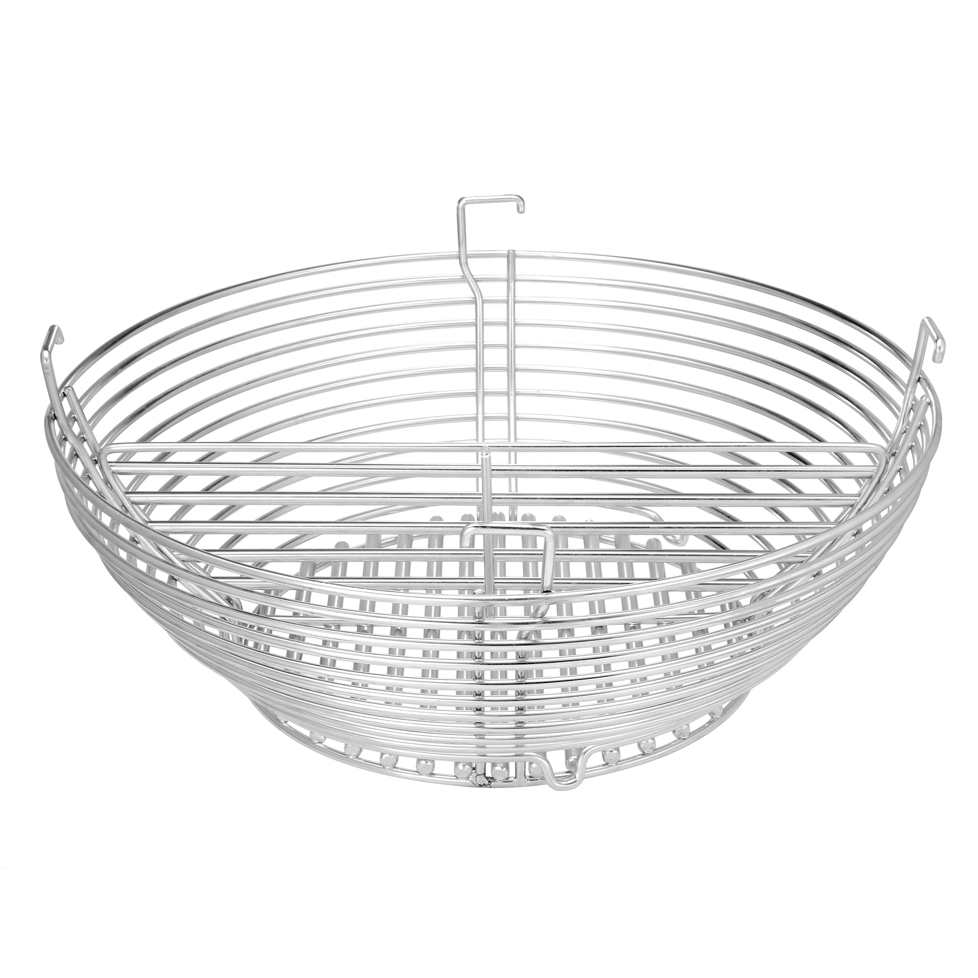 Kamado JoeStainless Steel Charcoal Basket Grill Accessory to Create Multiple Cook Zones for All Classic Joe 18-inch Charcoal Grill and Smokers, Model KJ-MCC23