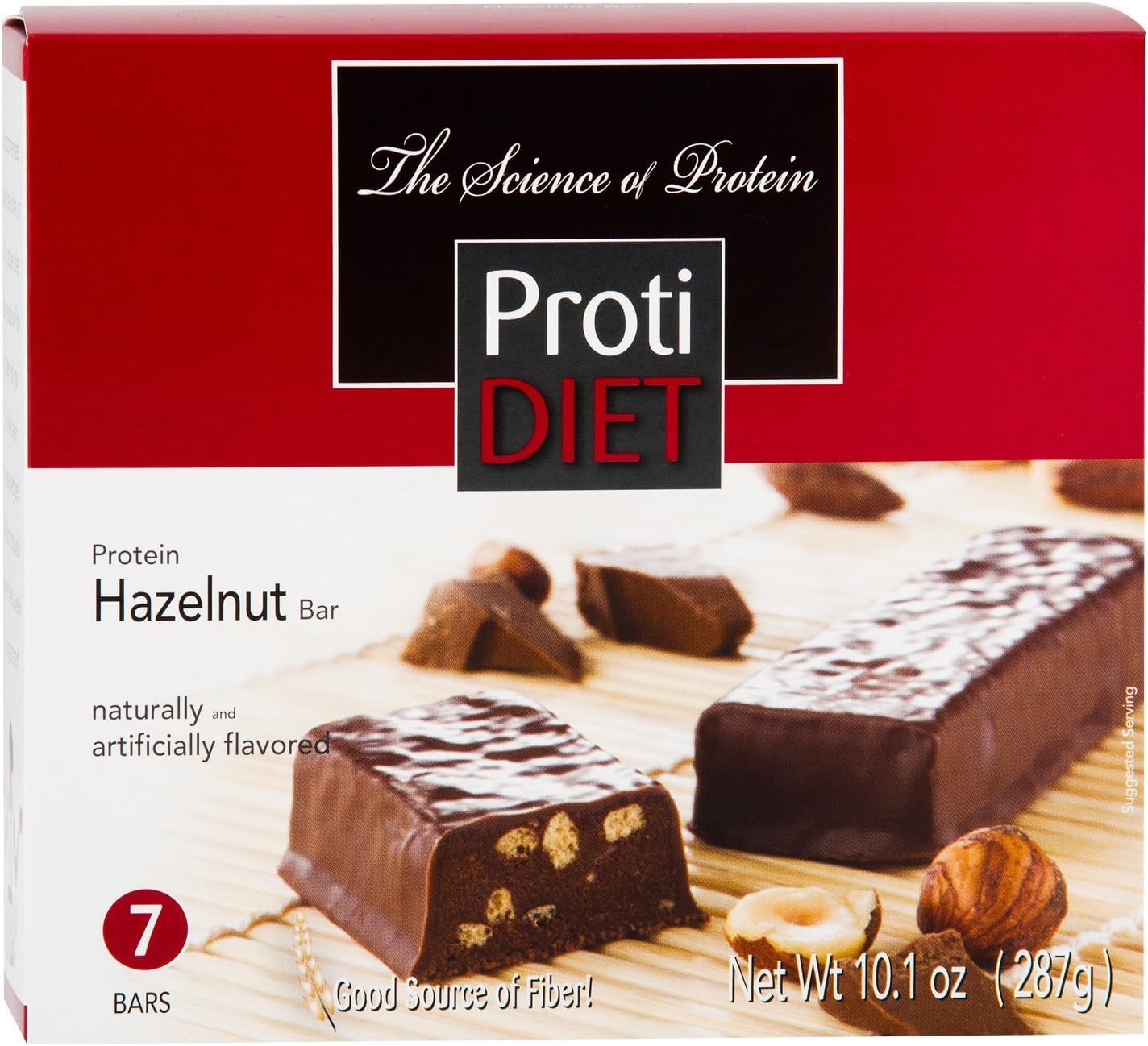 ProtiDIETHigh Protein Bar - Hazelnut (7 Servings/Box)