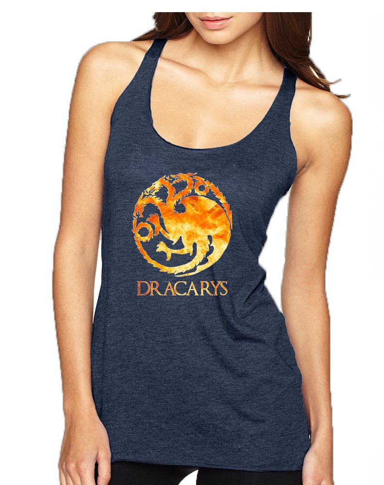 ALLNTRENDSWomen's Tank Top Dracarys Tank Cool Tredy Top