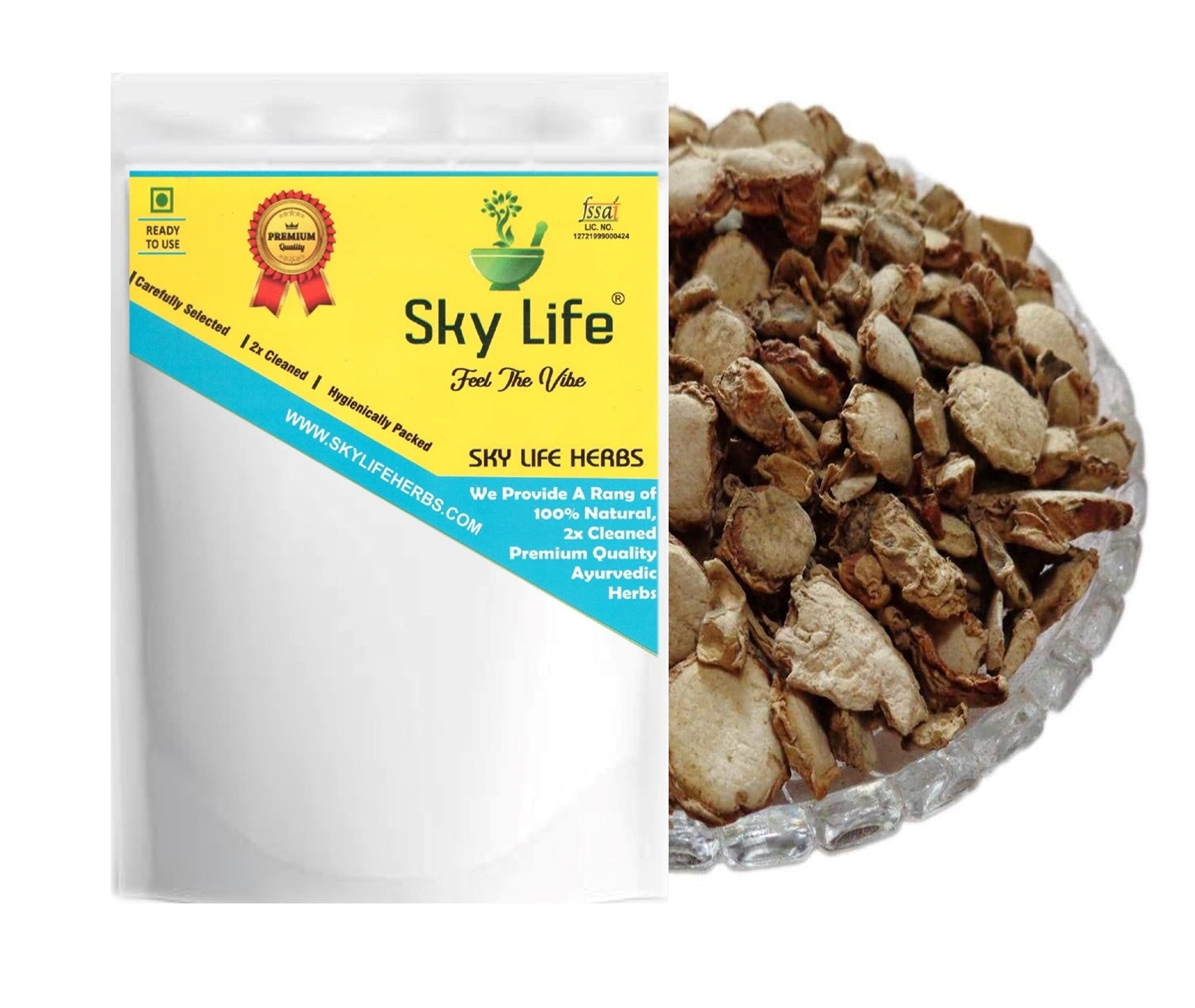 Sky Life ® Kapoor Kachri 400 Grm- Kapur Kachri - kachli - Ginger Lily - karchuralu - Hedychium Spicatum - Ekangi - Spiked Gingen Lily - कपूर कचरी