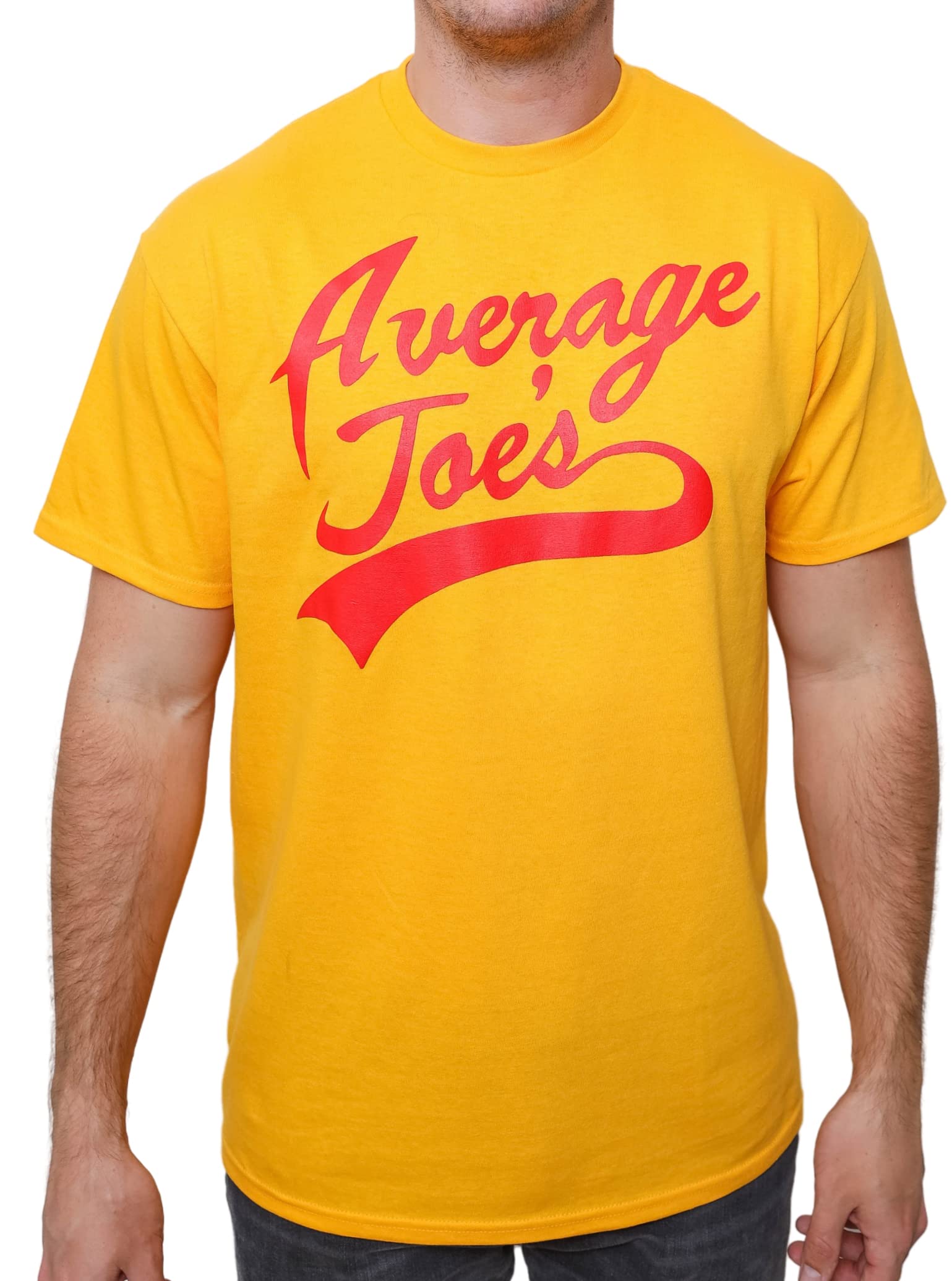 Dodgeball Average Joe's Gold Uniform Adult T-Shirt