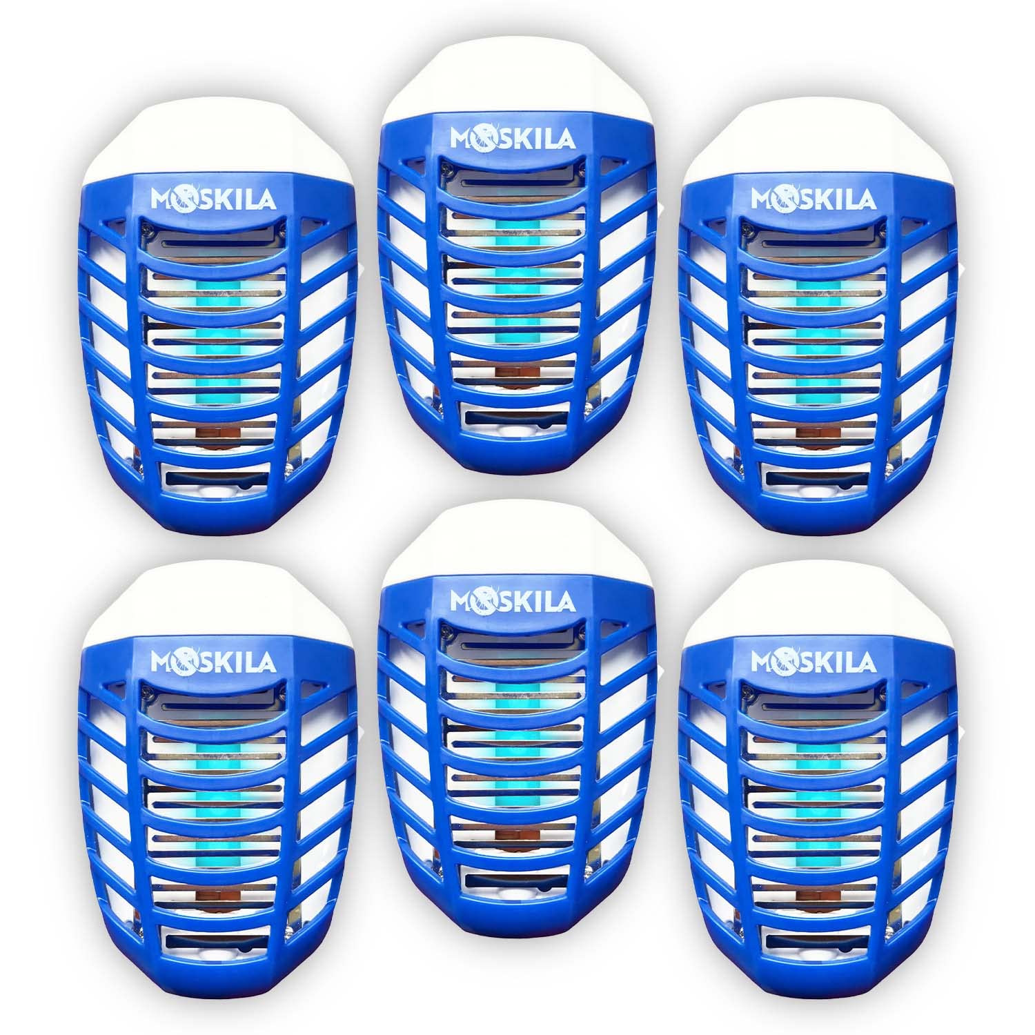 HENSITA6PCS Bug Zapper - Fly Catcher - Fly Zapper - Fly Killer - Fruit Fly Trap - Fruit Fly Killer -Fly Traps Home Use -Fly Killer Electronic -Fruit Fly Traps - Electric Fly Killers