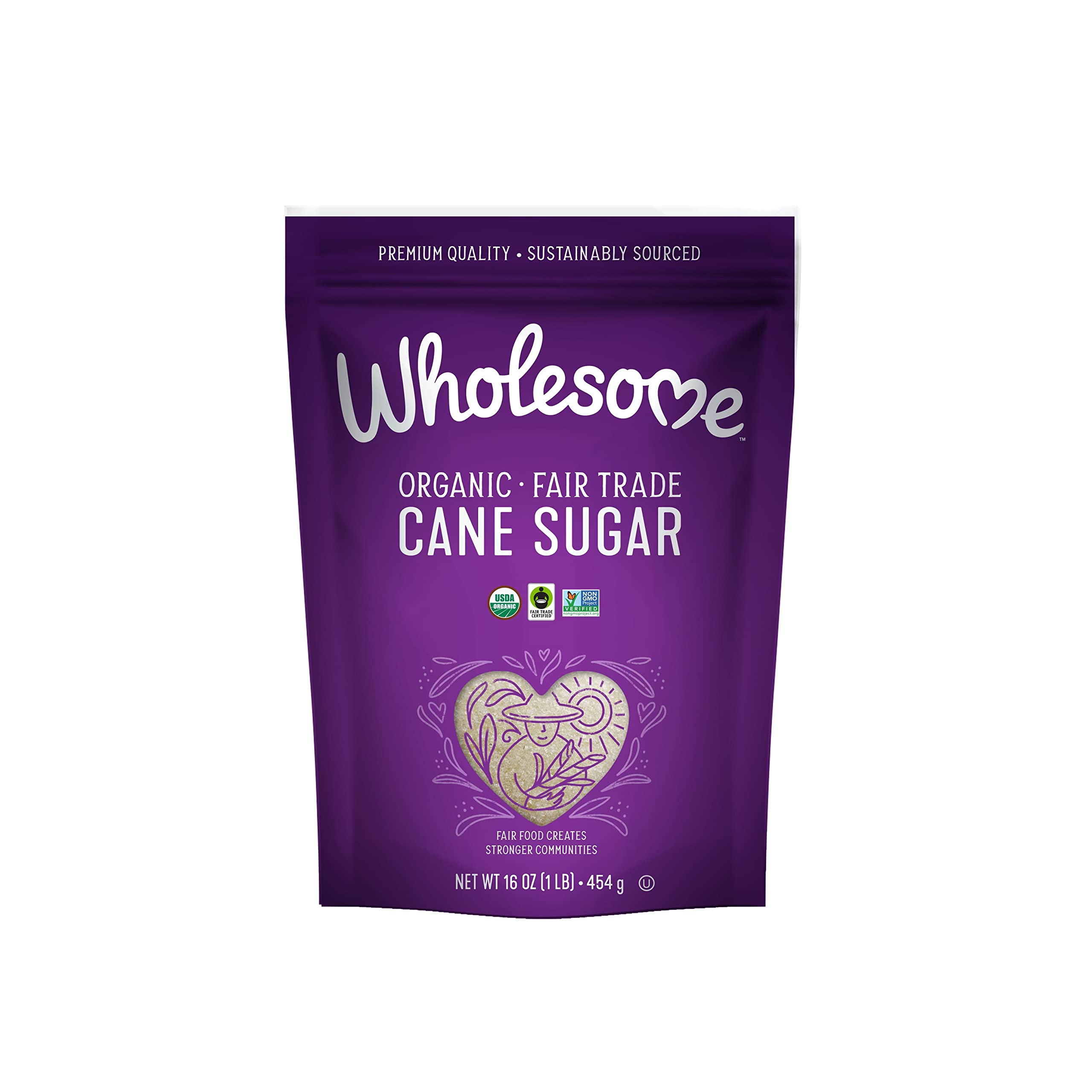 Wholesome Organic Cane Sugar 16 oz (45031)