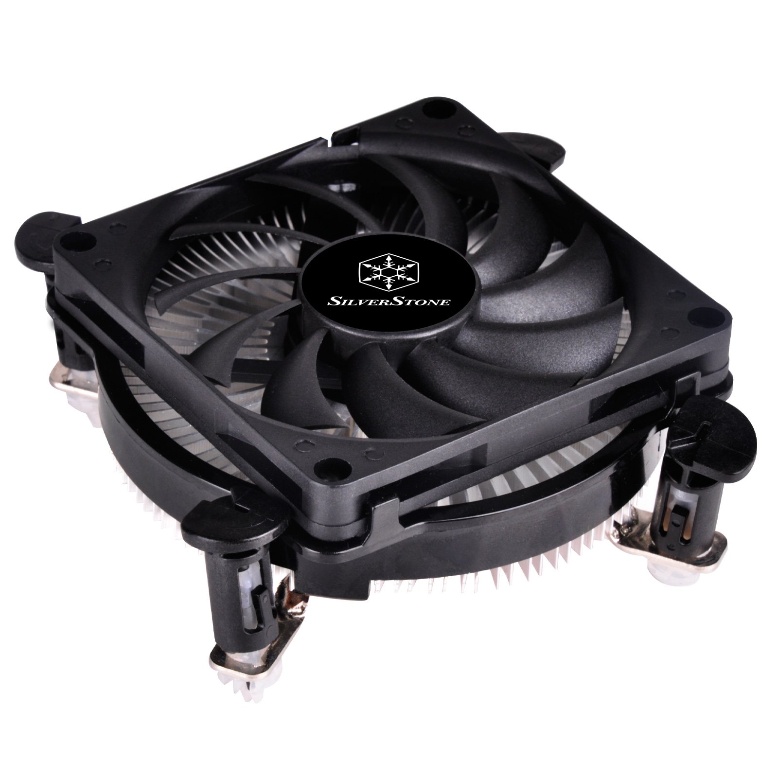 Silverstone Technology 33Mm Height Low Profile Cpu Cooler For Intel 115X Processors Nt08-115Xp