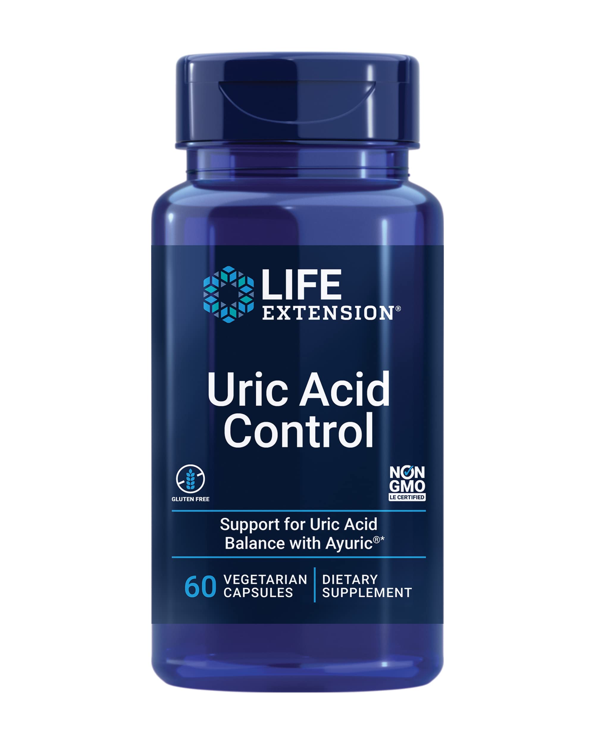 Life ExtensionUric Acid Control 60 Vegetarian Capsules