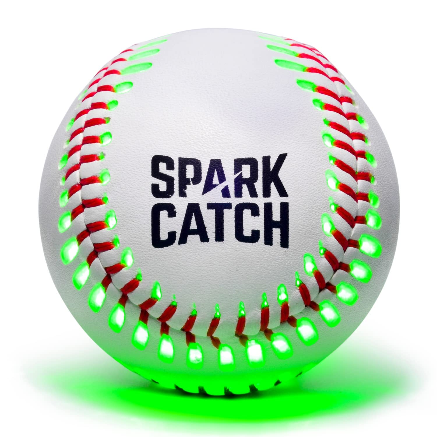 SPARK CATCH Light Up Baseball, Glow in The Dark Baseball, Perfect Baseball Gifts for Boys, Girls, Adults, and Baseball Fans, Official Baseball Size and Weight.