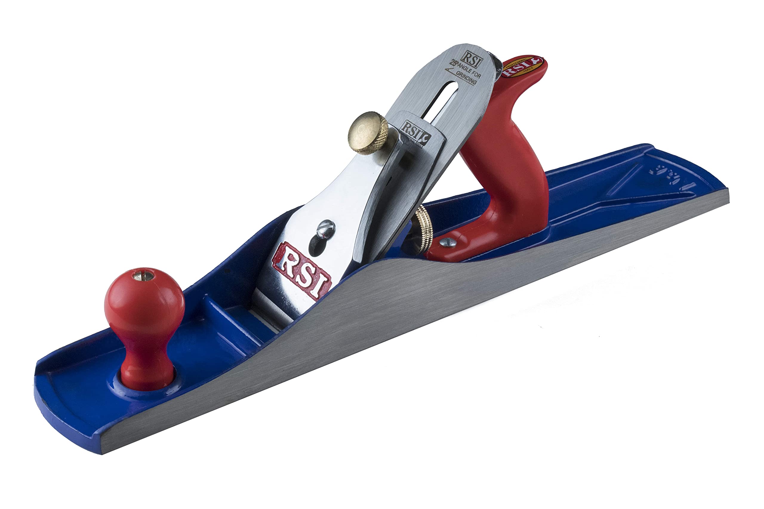 RSI IRON JACK PLANE NO. 06 - BRASS NUTS - 18 INCH HAND PLANE WITH 2.4 INCH BLADE