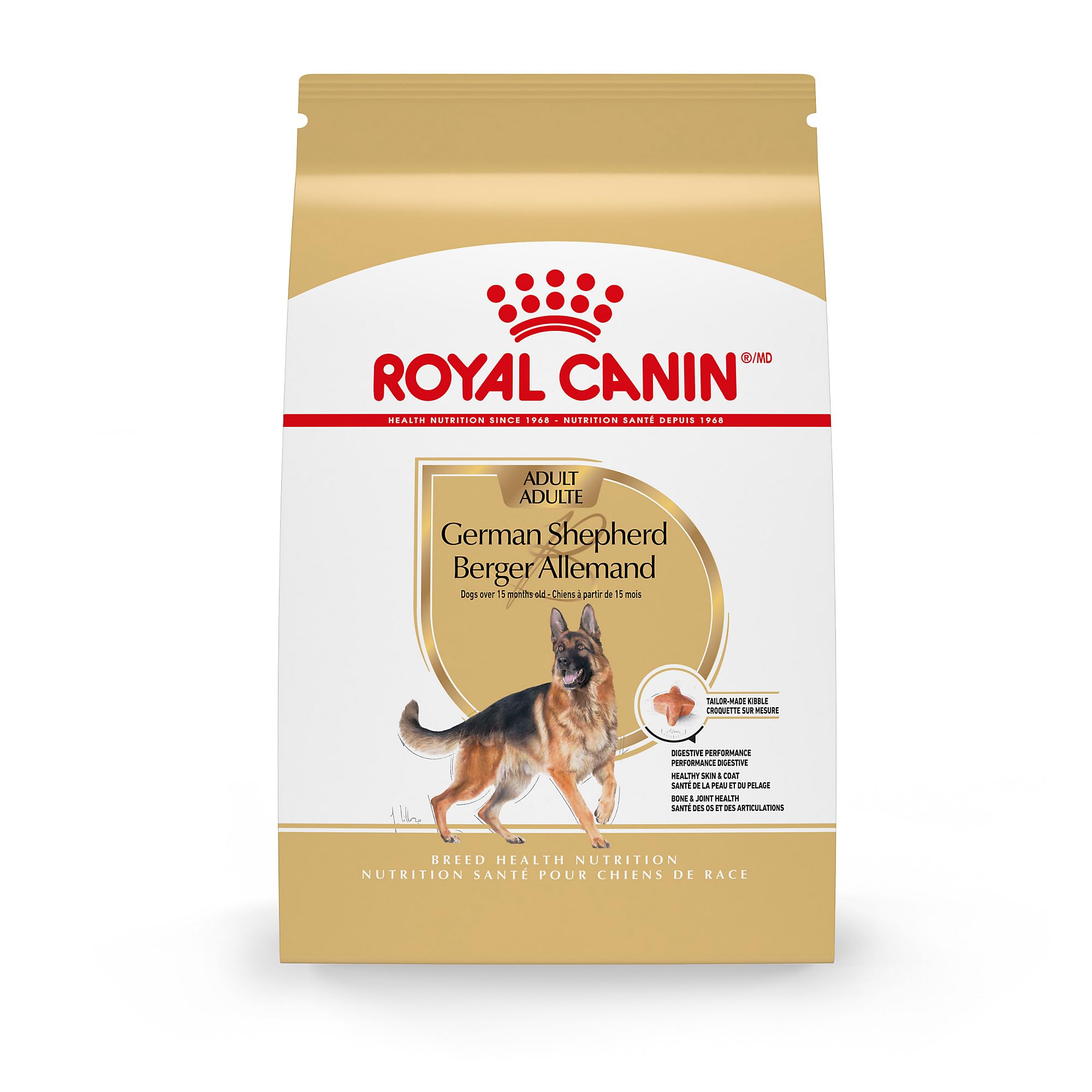 Royal Canin German Shepherd Adult Dry Dog Food, 30 lb bag