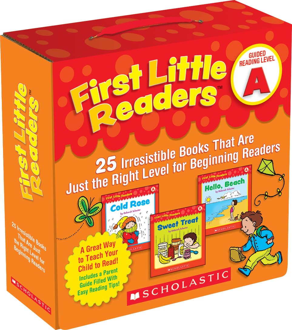 First Little Readers: Guided Reading Level A (Parent Pack): 25 Irresistible Books That Are Just The Right Level For Beginning Readers