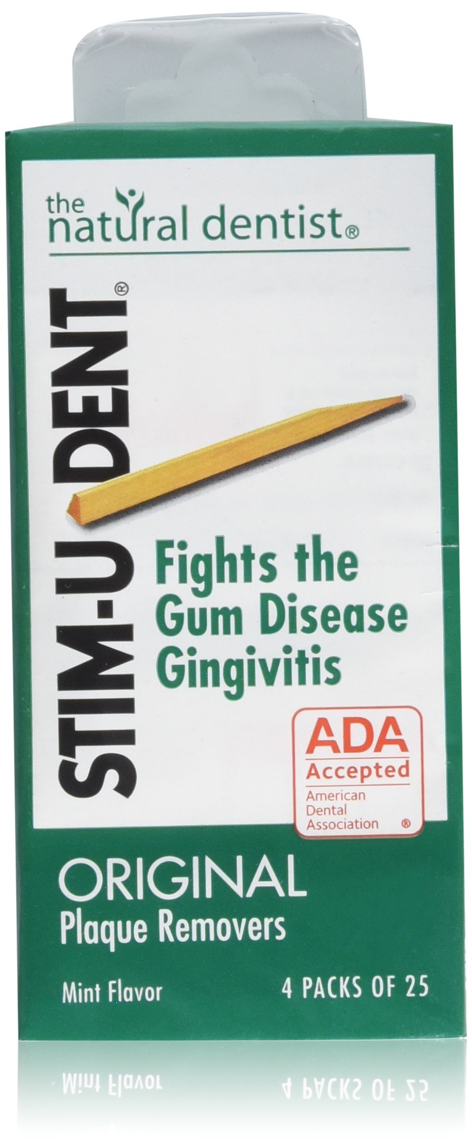 Stim-U-Dent Dental Picks, Mint, 100 Count (Pack of 6)