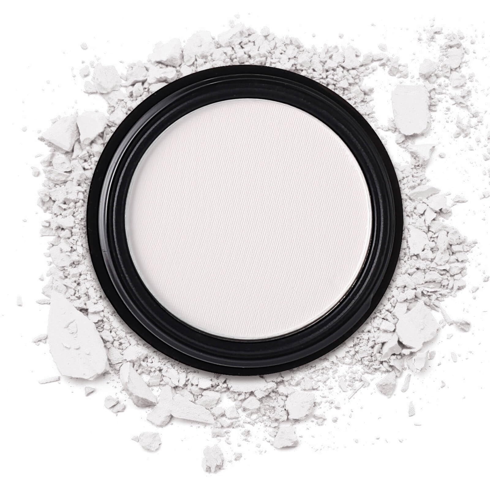 MEICOLYWhite Single Eyeshadow,Pressed Powder Matte Eye Shadow for Halloween SFX Mime Cosplay Makeup,White Cream to Powder Foundation Setting Powder for Makeup,High Pigment Eyeshadow for Day & Night