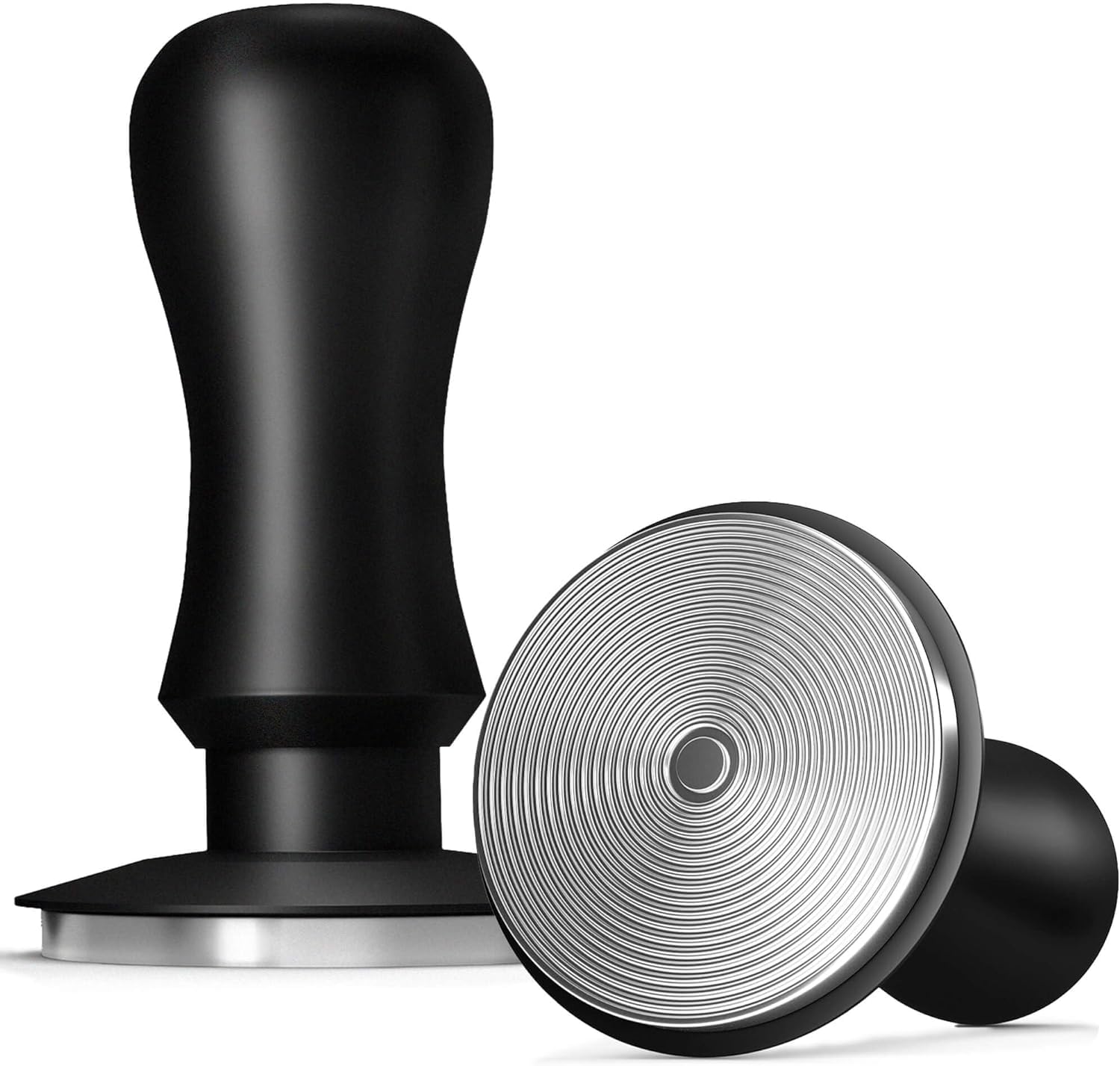 KYONANO58.5mm Espresso Coffee Tamper, 30lb Spring-Loaded Calibrated Tamper with 304 Stainless Steel, Anodized Aluminum Handle Barista Tamper Compatible with Over 58mm Rancilio, Gaggia Portafilter