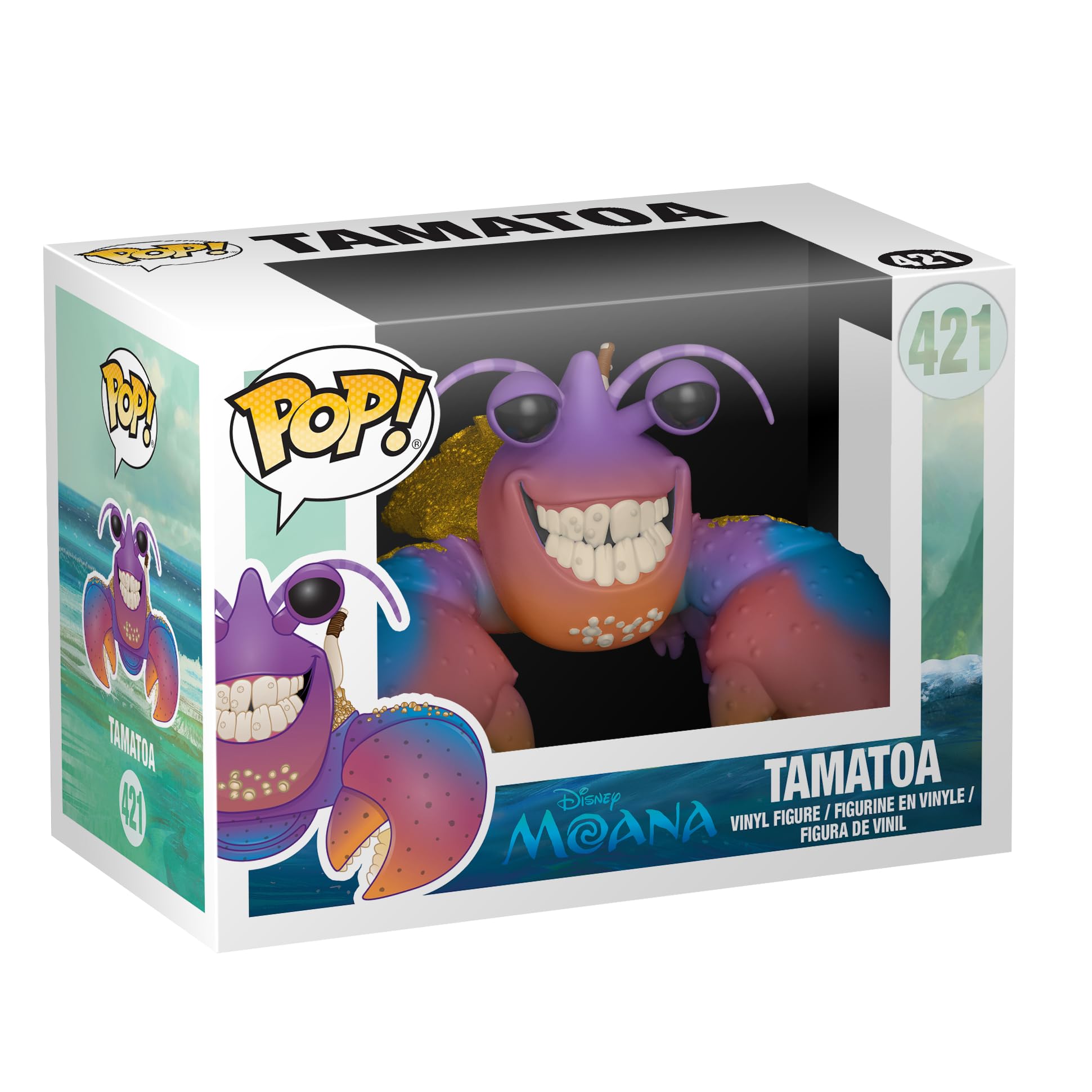 Funko POP! Disney: Moana - Tamatoa,Multicolor,Basic