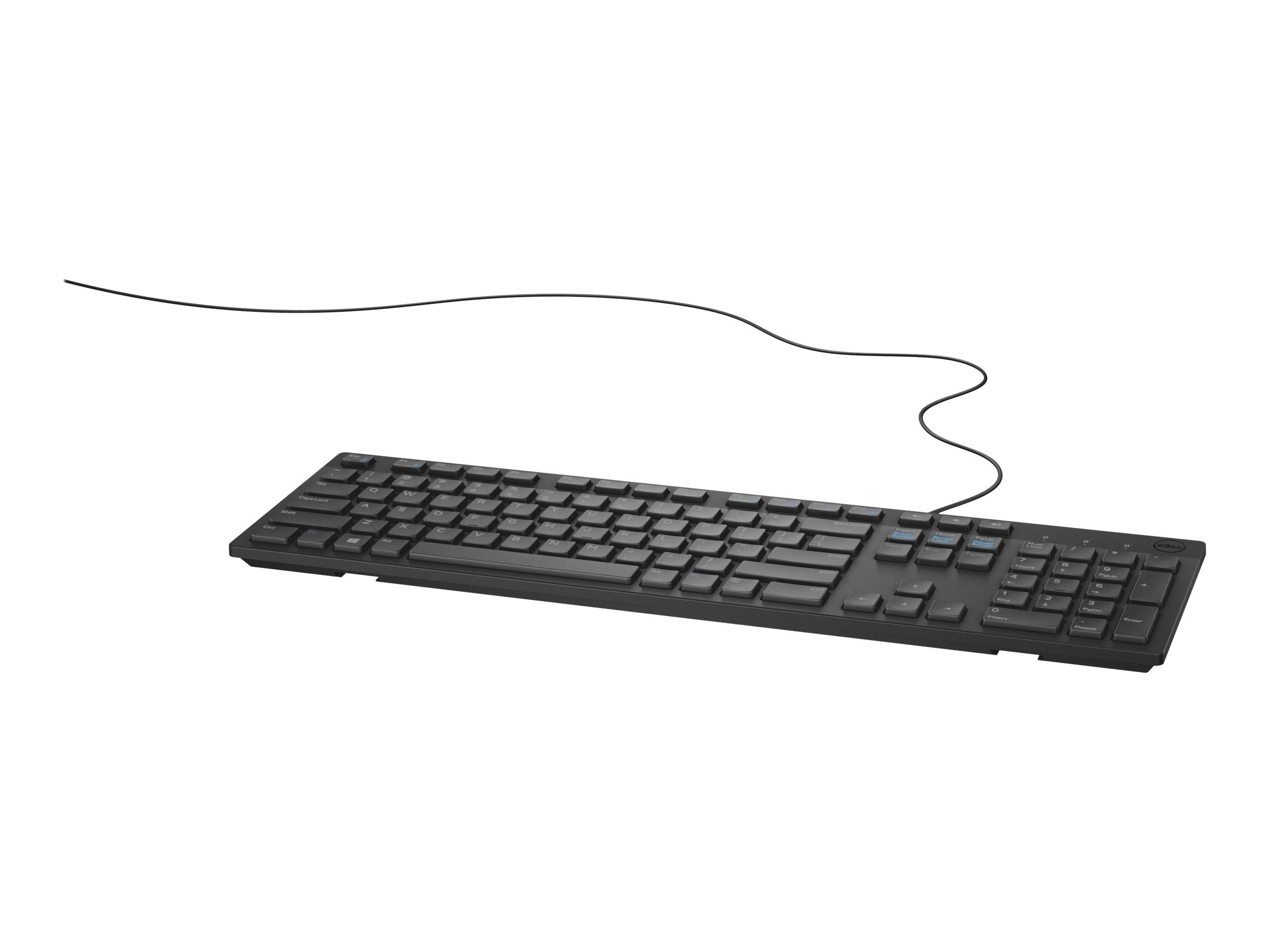 DellKB216 keyboard USB QWERTY US International Black