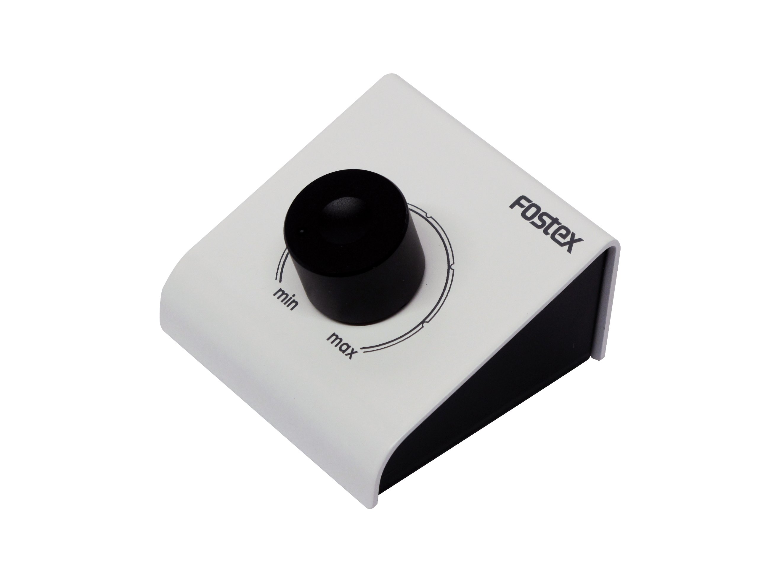 FostexPC-1eB Passive Volume Control for Desktop Speakers - White