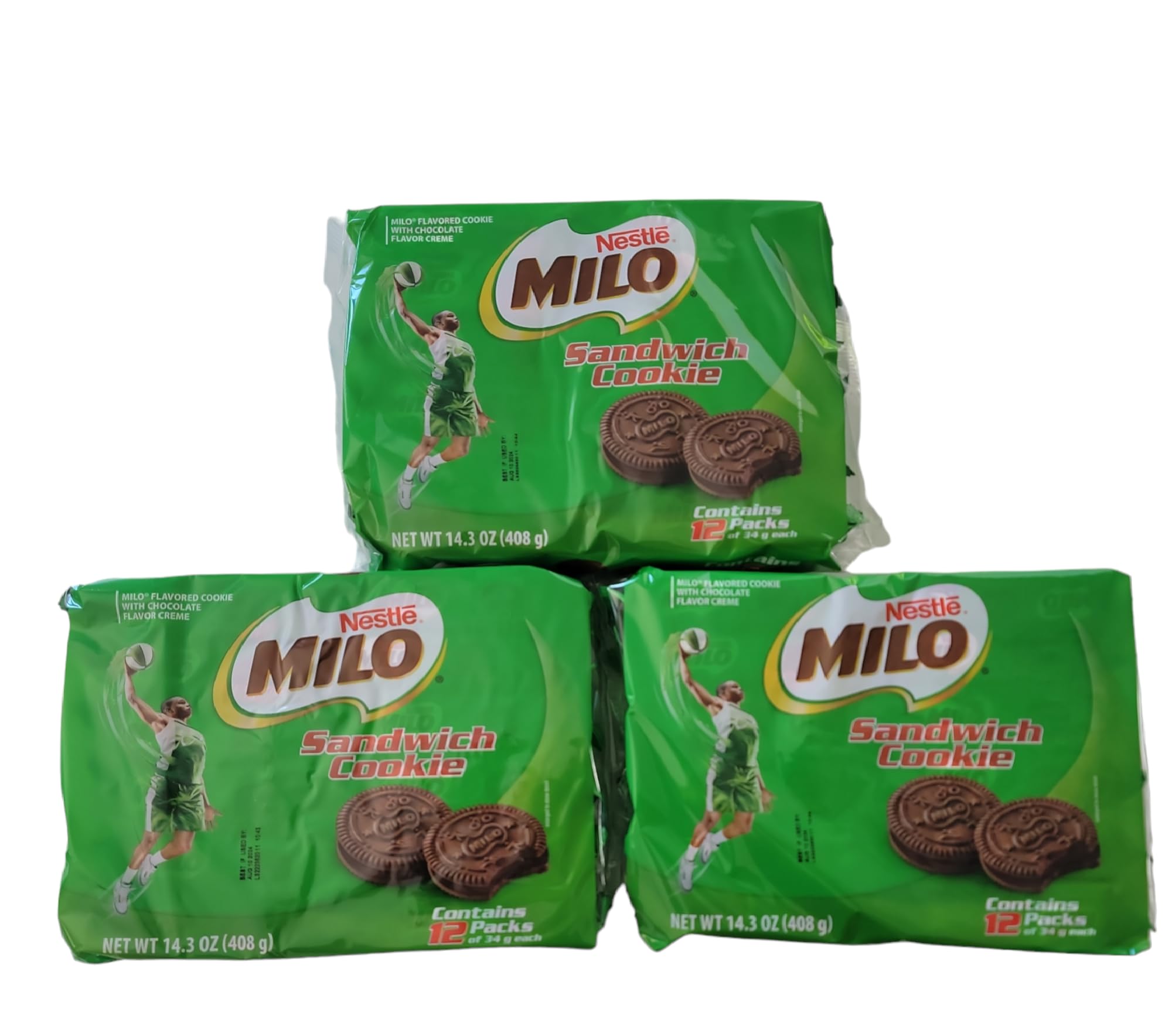 Nestle 36 PACK MILO FLAVORED COOKIES