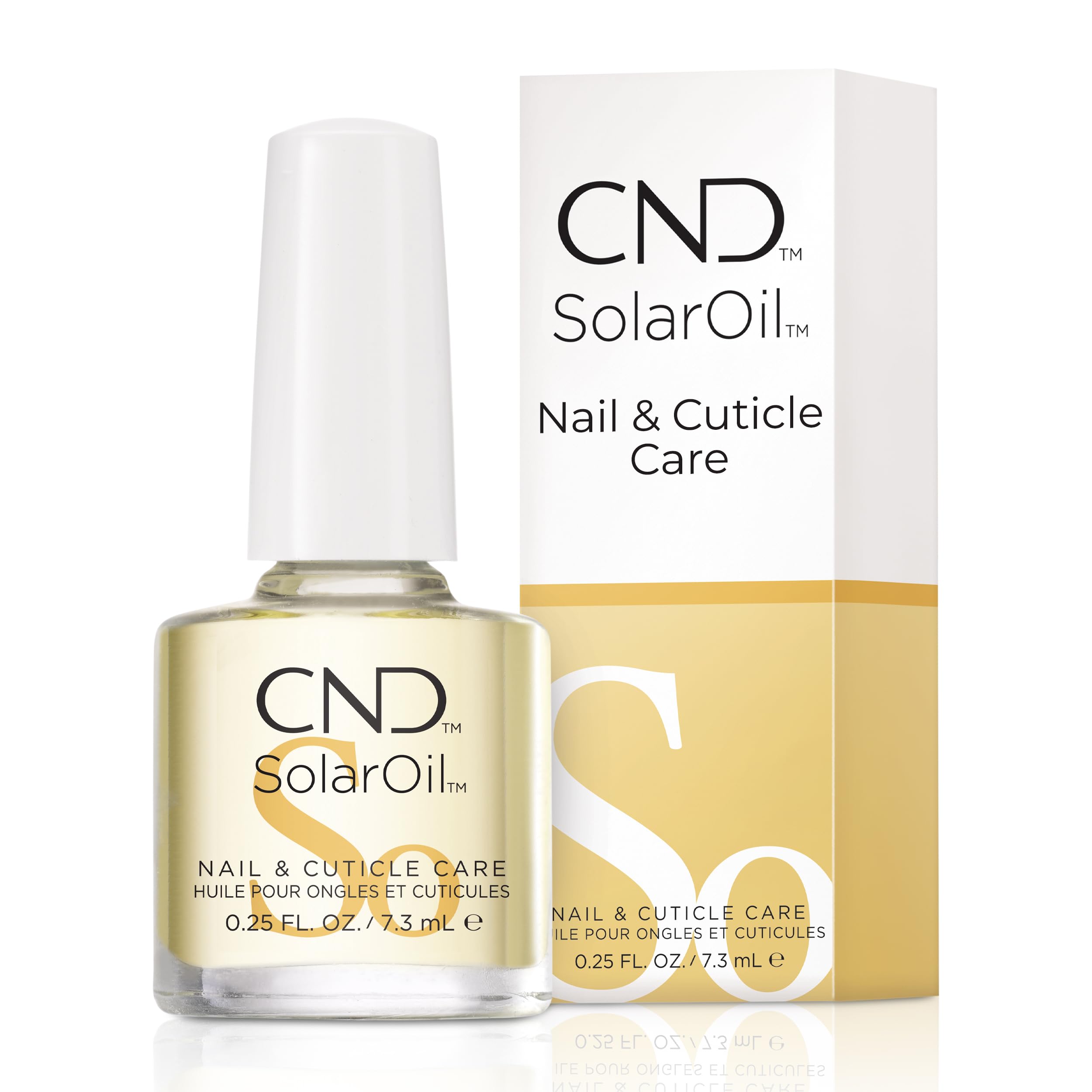 CND SolarOil Cuticle Oil, Gifts for Her, Stocking Stuffers, Blend Of Jojoba, Vitamin E, Rice Bran & Sweet Almond Oils, Moisturizes & Conditions