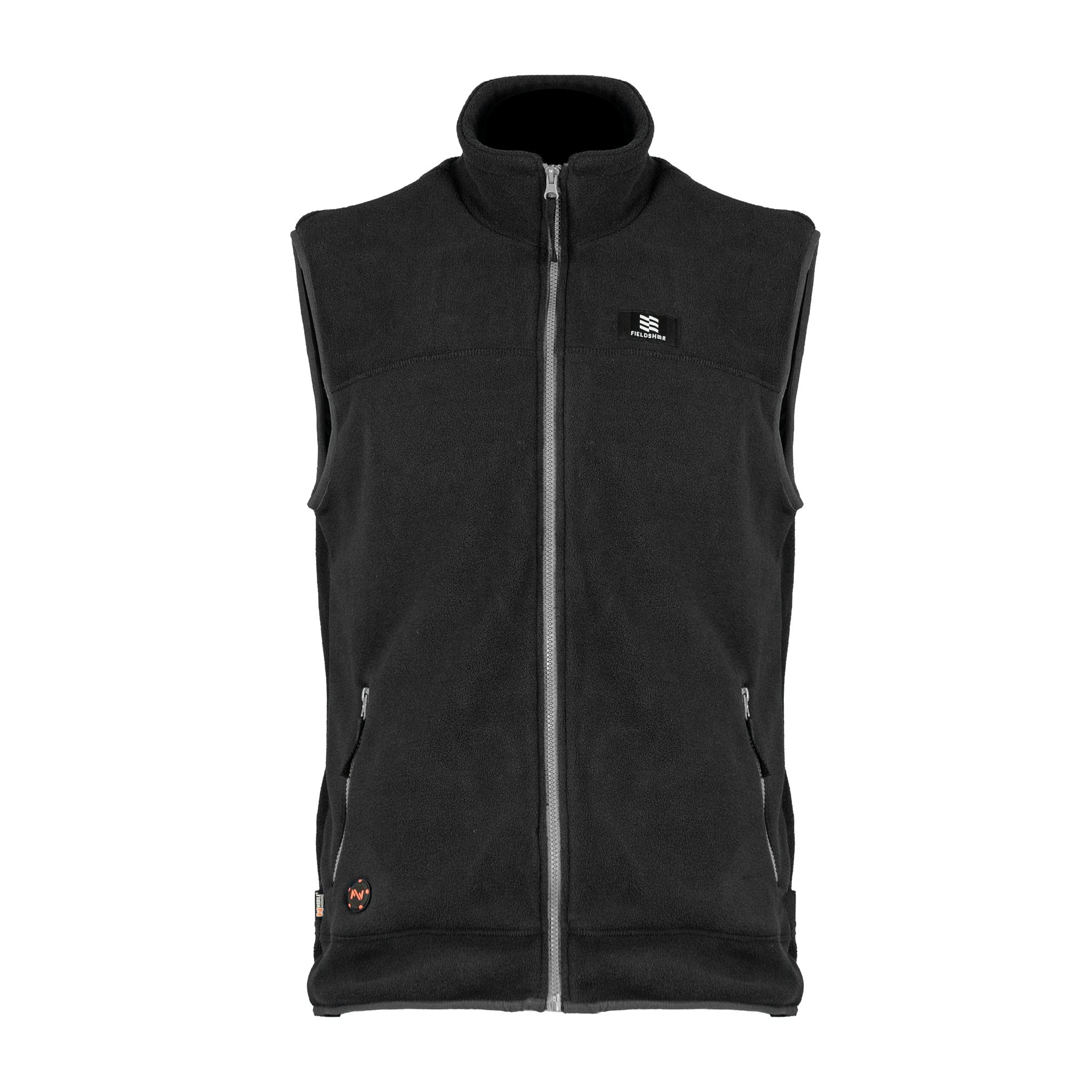 FieldsheerTrek Heated Vest for Men with Bluetooth Control, Soft Shell, Wind and Water Protection, and Moisture-Wicking Liner