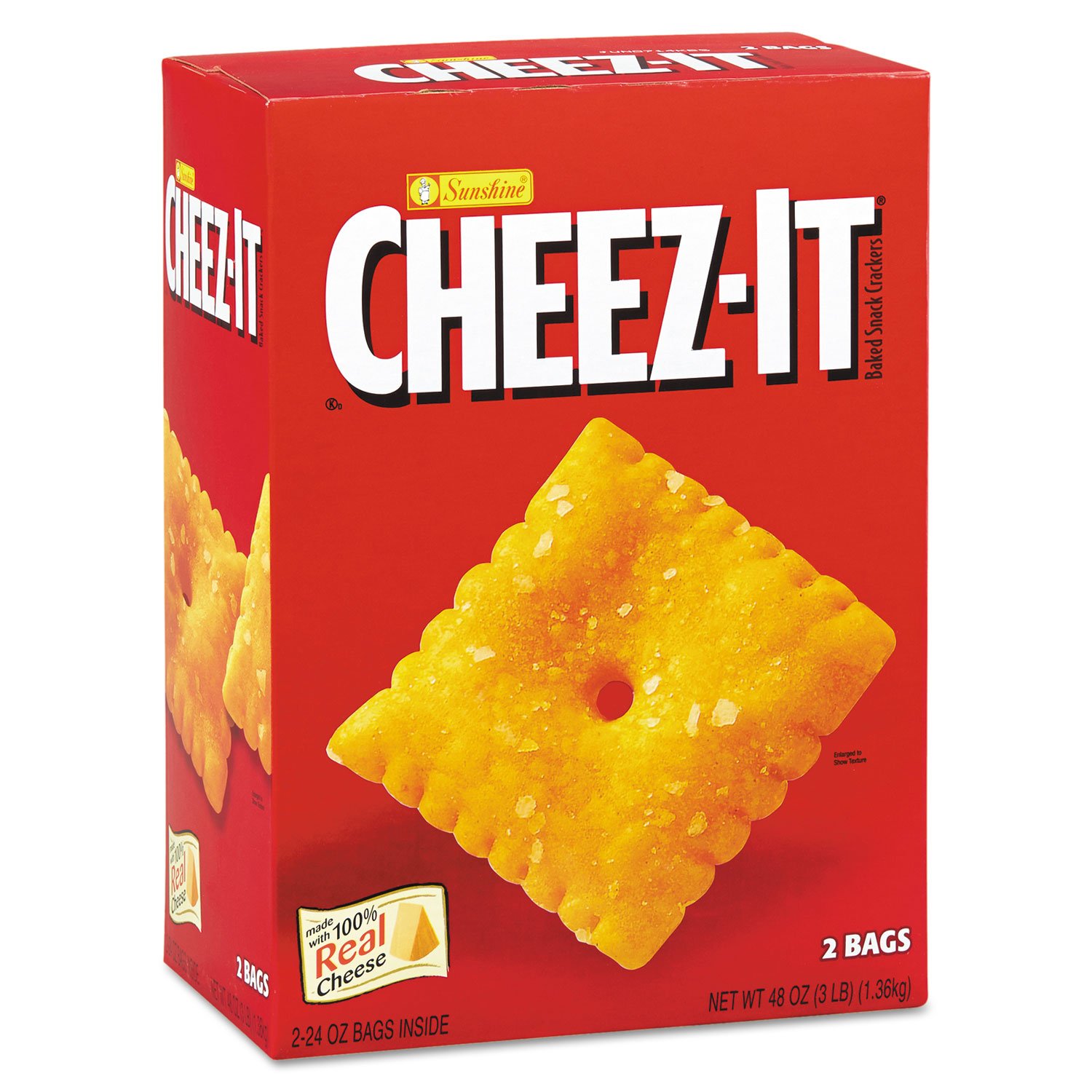 Sunshine827695 Cheez-it Crackers, 48 oz Box