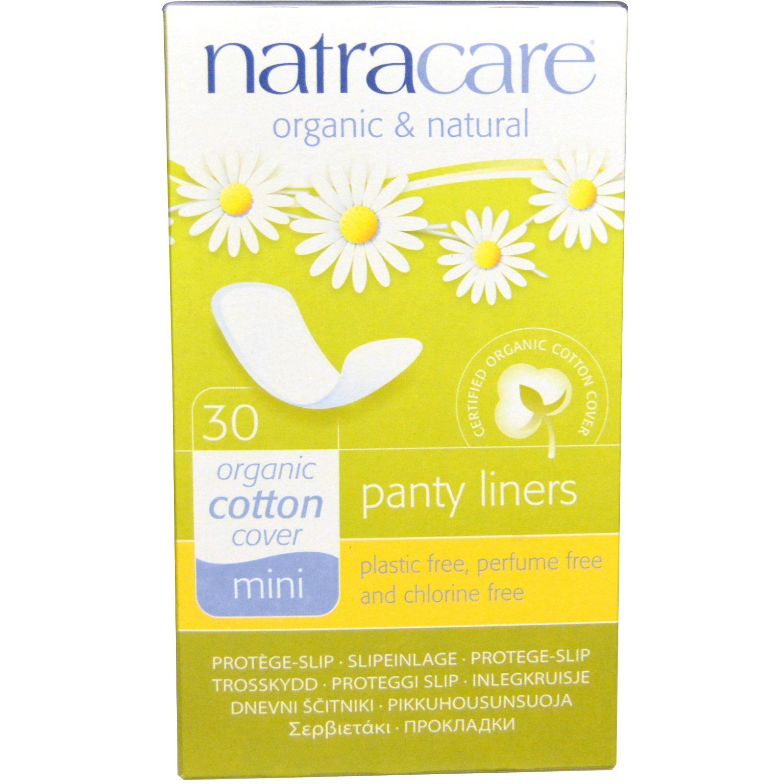 Natracare Panty Shields, 30 Count (Pack of 3)