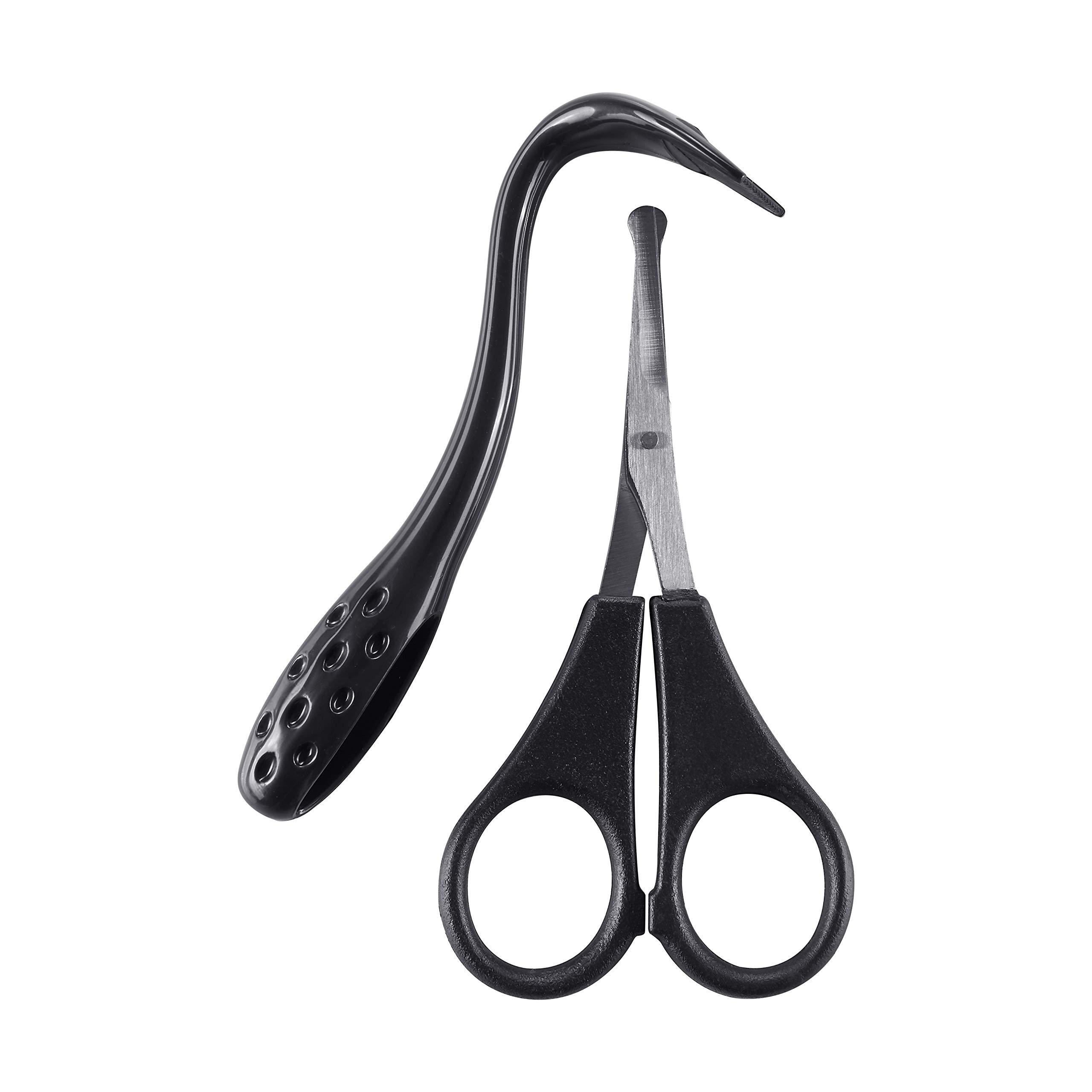 MikkiDog, Cat Ear and Face Grooming Care Set - Scissors and Comb Set for Face, Ear, Nose and Paw