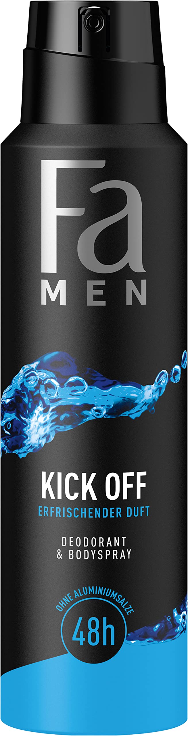 FA Deodorant Spray Men Kick Off Deodorant & Bodyspray 150ml