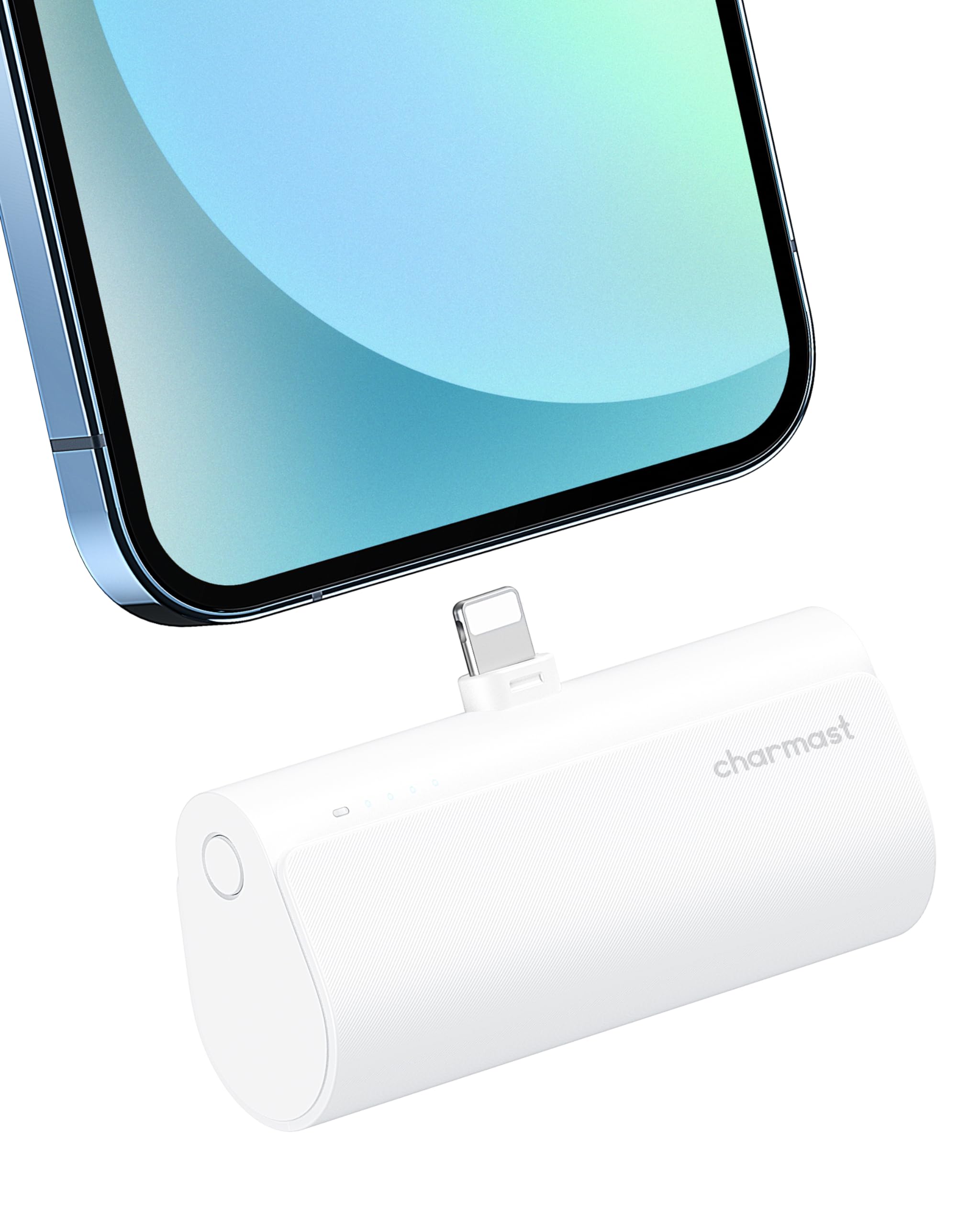 Charmast5000mAh Mini Power Bank,20W PD Quick Charge Battery Pack Portable Charger Pack Compatible with iPhone 14/13 Pro,Pro Max,12,12 Pro,12 Pro Max,11 Pro,XR,X,8,7,6 Plus,Airpods Pro etc.