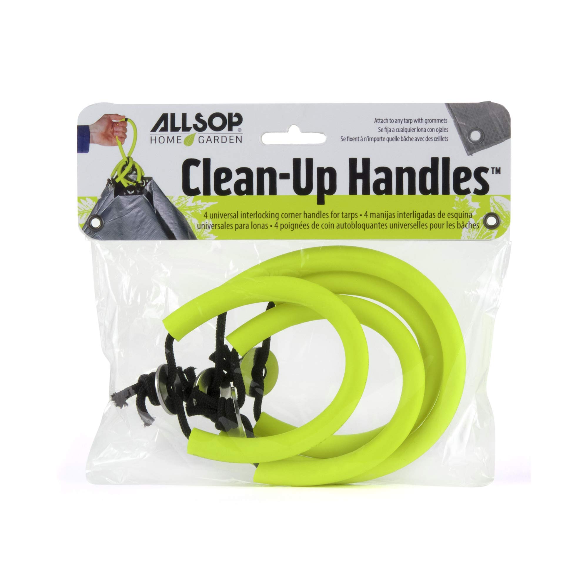 Allsop Clean-Up Tarp Handles - Interlocking System with 4 Handles per pack