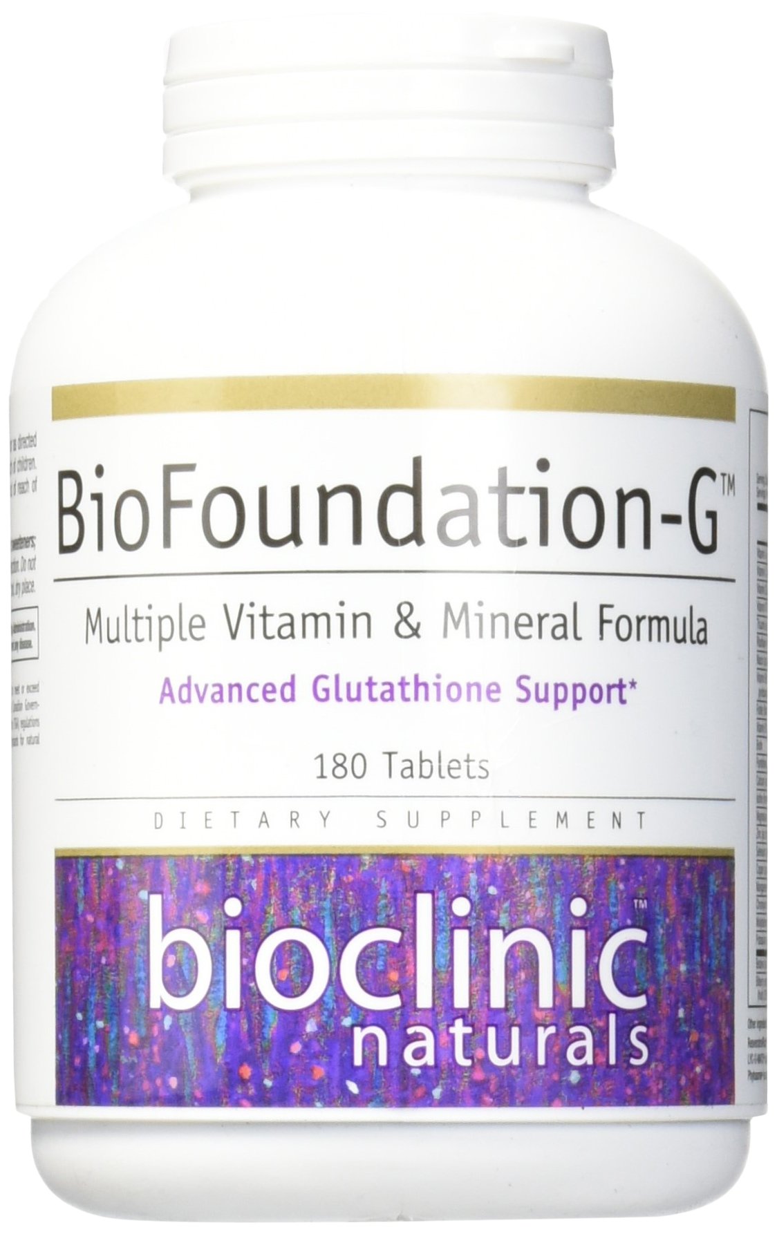 Bioclinic Biofoundation Tablets, 180 Count