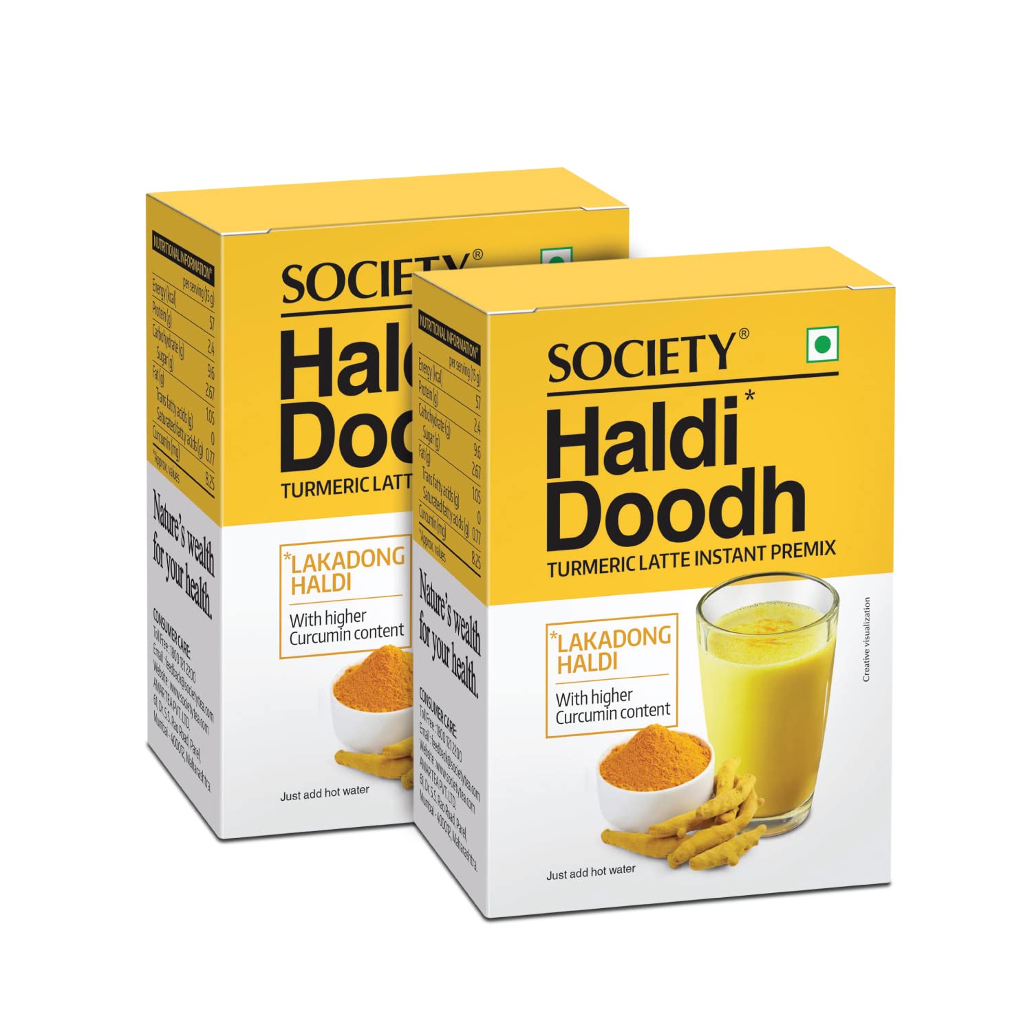 Society Haldi Doodh 75 g - Pack of 2