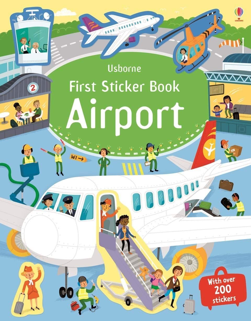 First Sticker Book Airports