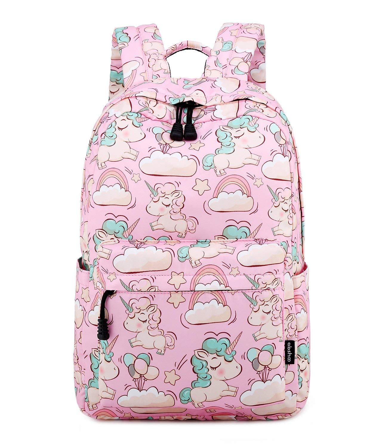 Abshoo  Cute Lightweight Unicorn Backpack for Elementary Girls Kids Bookbag (Pink)