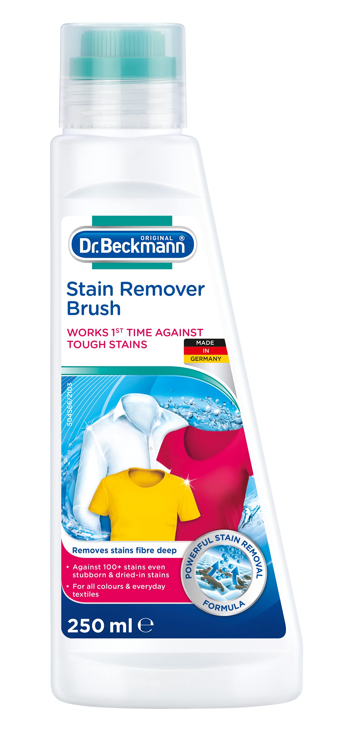 Dr. Beckmann Power Brush Stain Remover | fights even stubborn new & dried-in stains | 250 ml