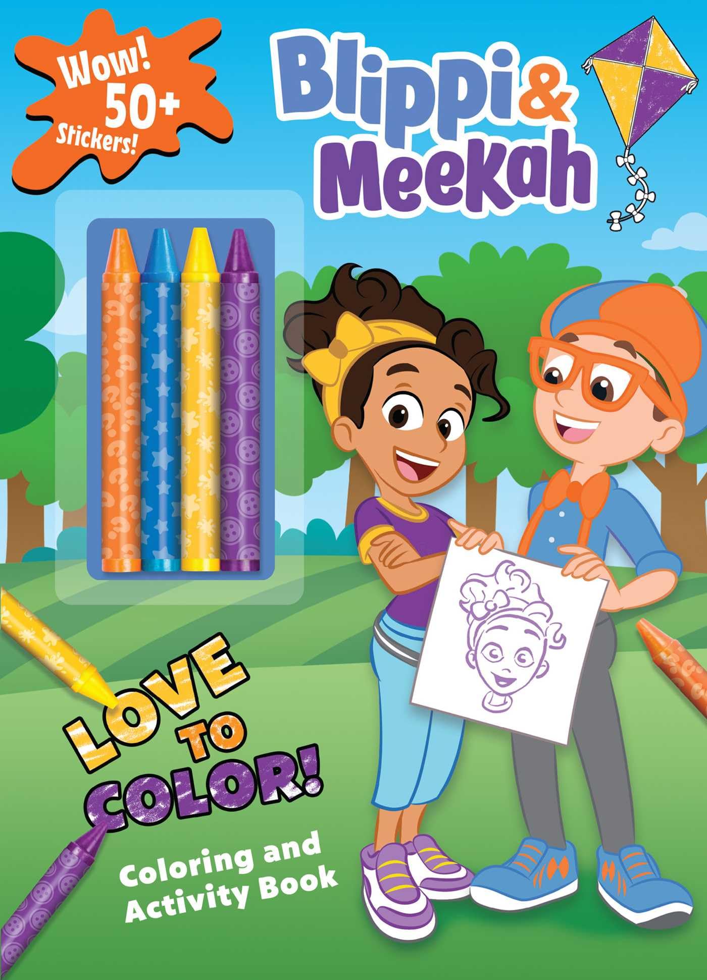 Studio Fun International Blippi: Blippi and Meekah Love to Color!