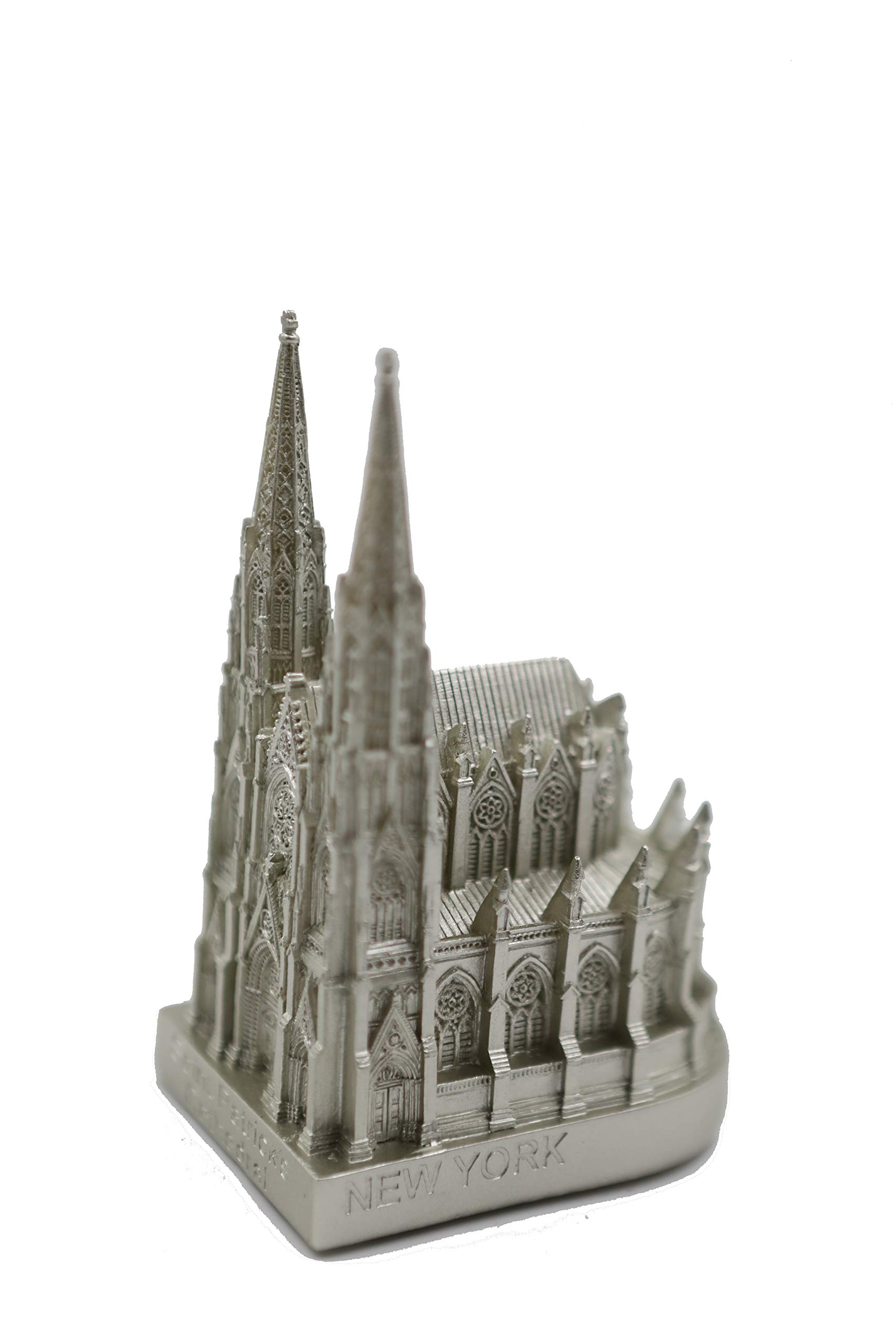 ZIZO St. Patrick's Cathedral Church Sculpture on 5th Ave for Any Occasion 5 inches 3D