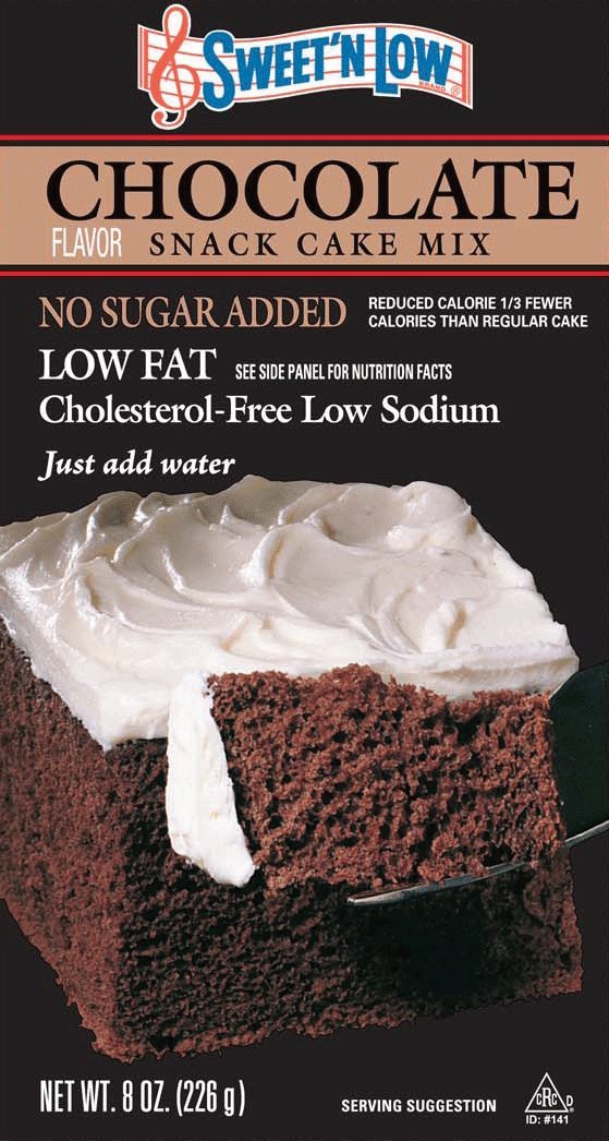 Sweet 'N Low Chocolate Cake Mix