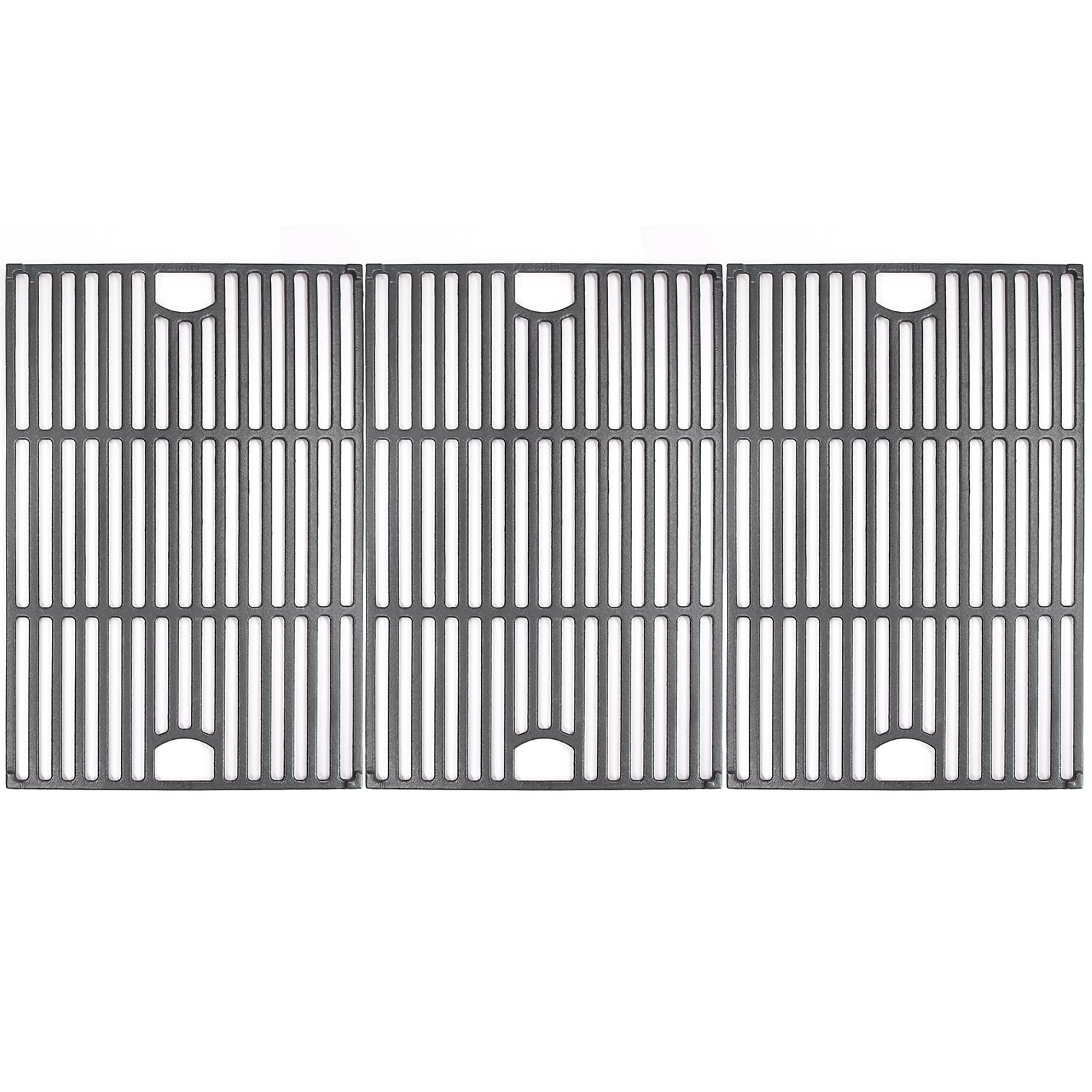 Hongso17 inch Cast Iron Grill Grates Replacement for Nexgrill 720-0896 730-0898 720-0896C 720-0898 720-0896B 720-0896CA 5 Burner 6 Burner Grill Models