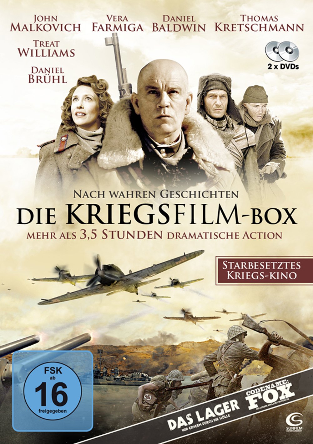 Die Kriegsfilm-Box - 2 dramatische Kriegsfilme in einer Box: Das Lager - Wir gingen durch die Hölle, Codename...