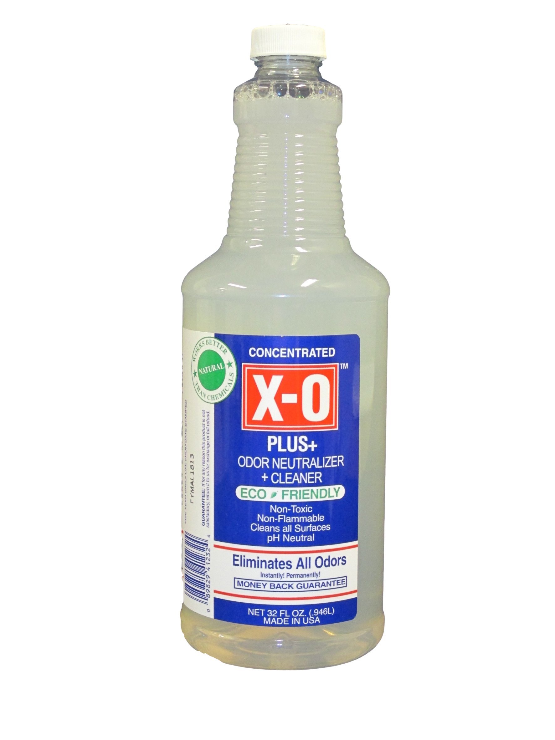 XO Plus Odor Neutralizer/Cleaner Concetrate, 32-Ounce