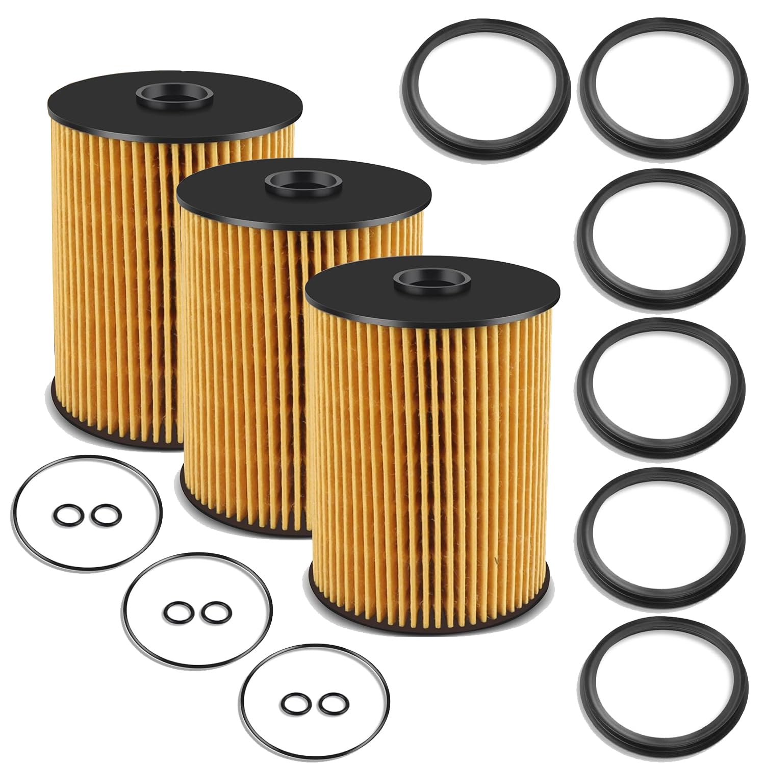 Fuel Filter Kit with O-Rings & Seals for 2002-2008 Mini Cooper R50 R52 R53 A898 16146757196