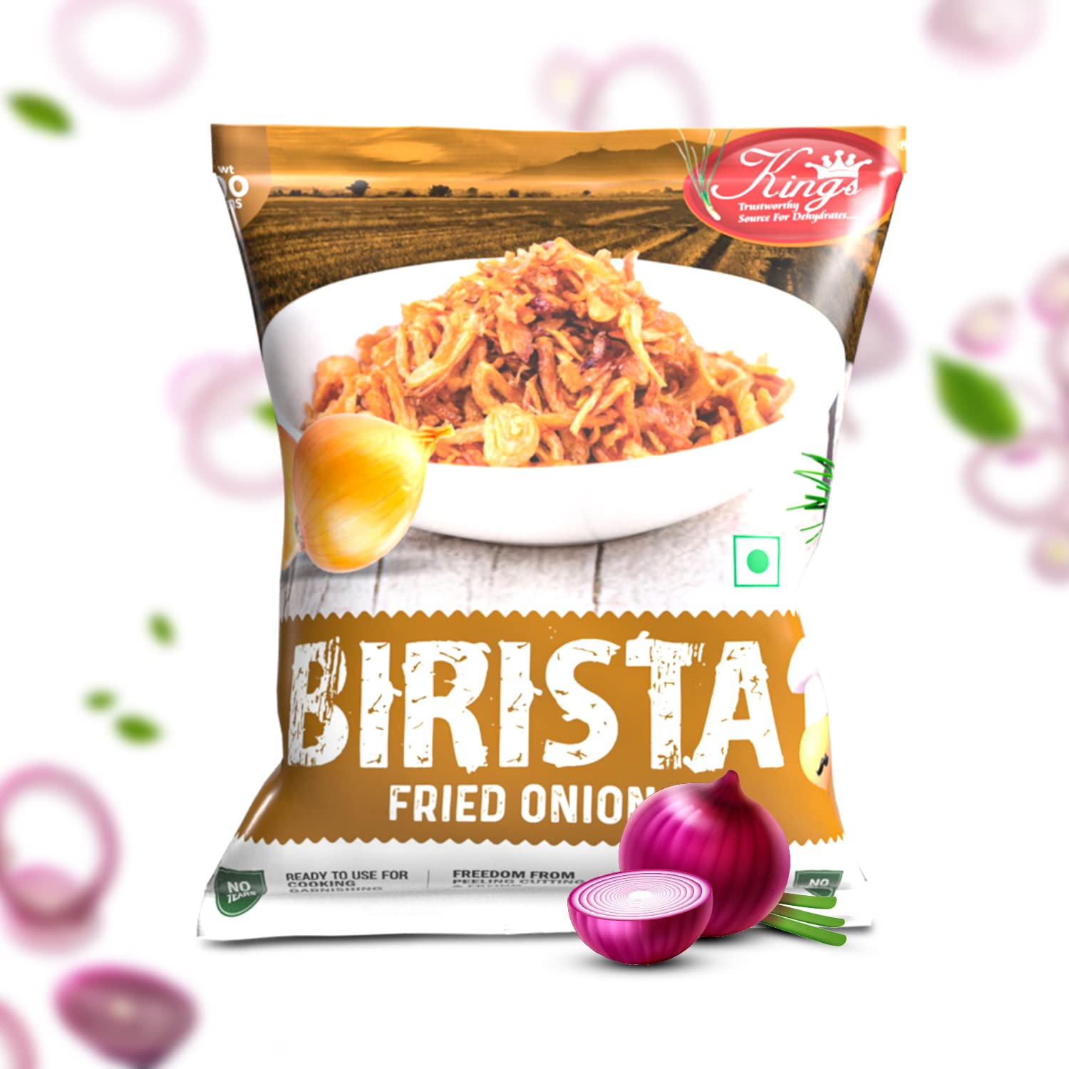 Kings Dehydrated Foods Birista Onion, 900 g