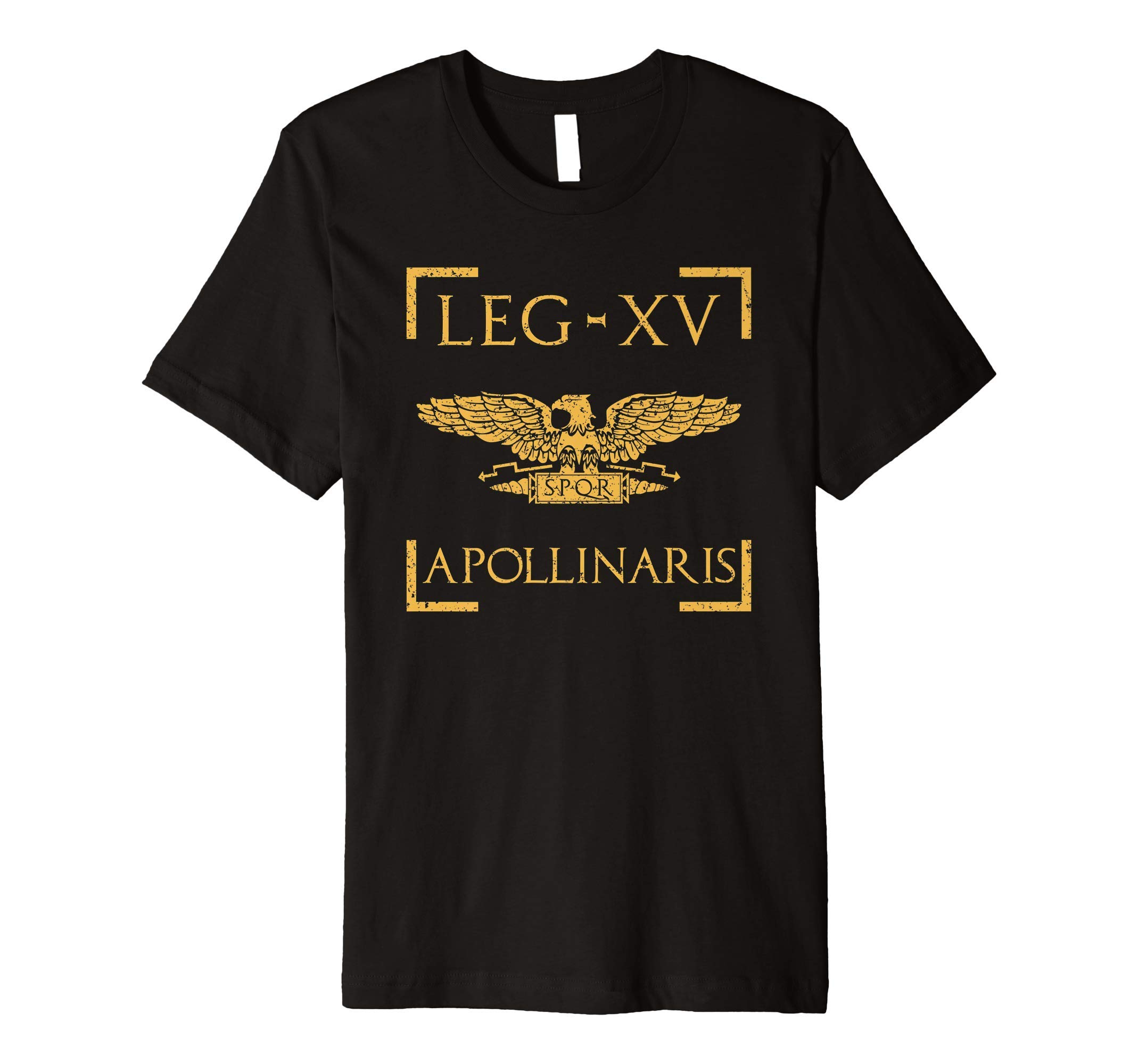 Legio XV Apollinaris SPQR Eagle Emblem Roman Legion Premium T-Shirt