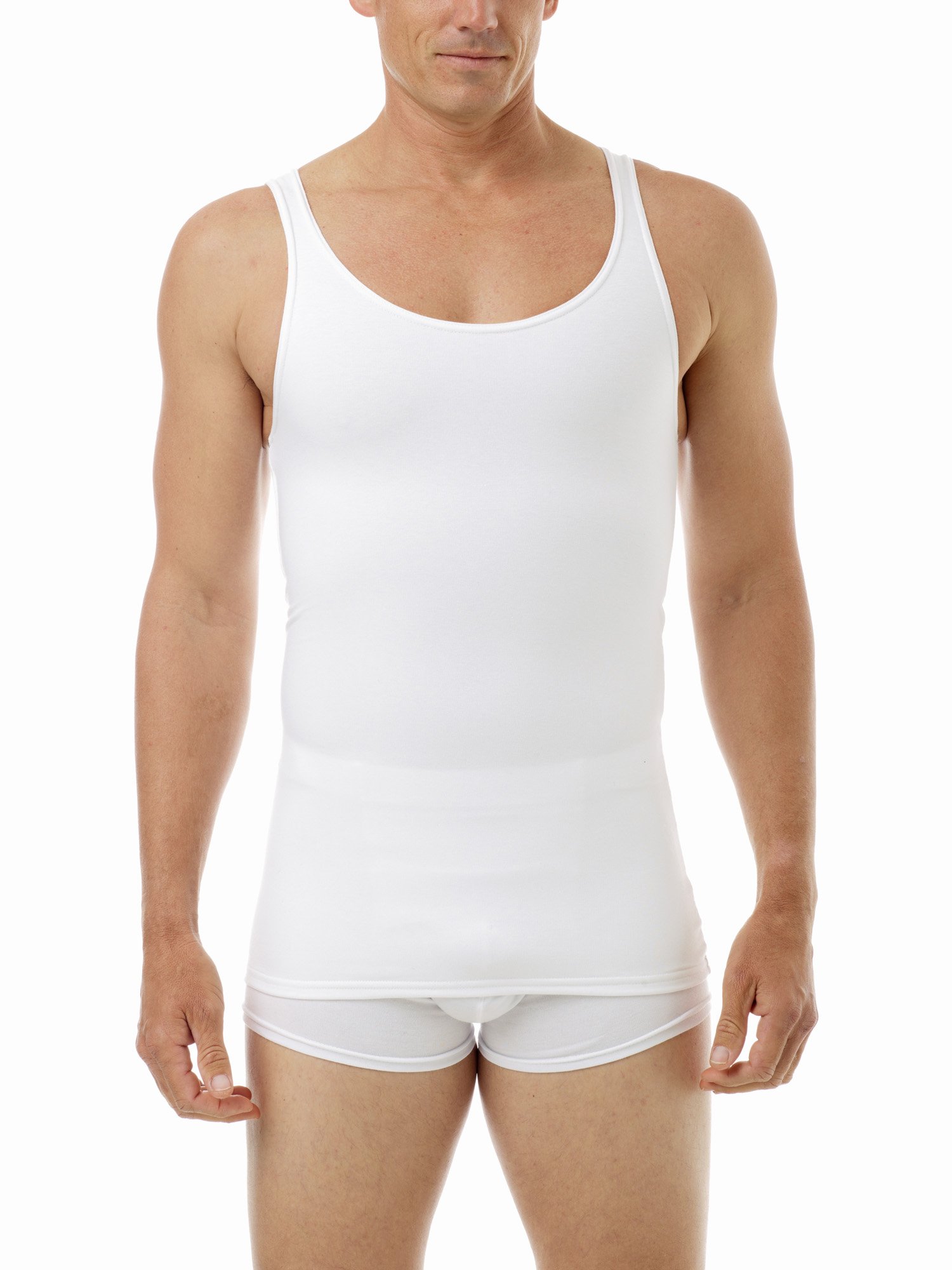 UnderworksCotton Fat and Bulge Concealer Compression Tank Top