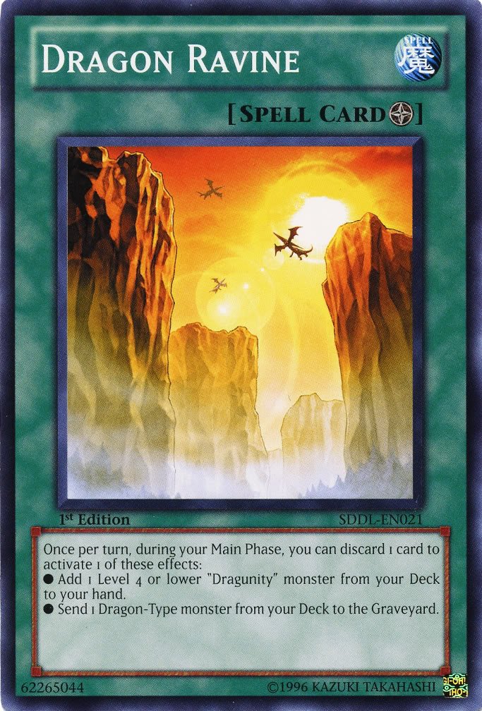 Yu-Gi-Oh! - Dragon Ravine (SDDL-EN021) - Structure Deck: Dra