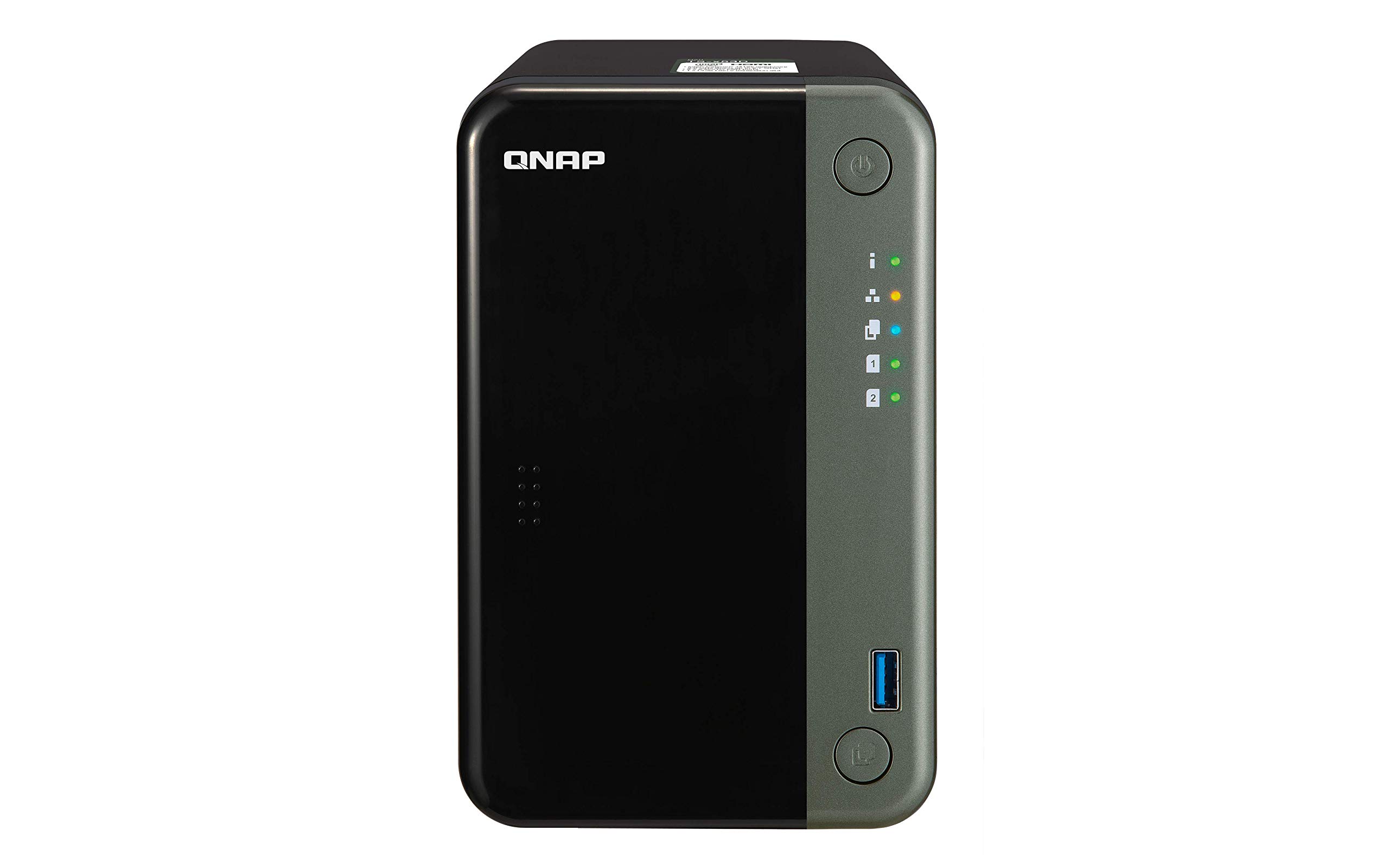 QNAPTS-253D-4G 2 Bay NAS for Professionals with Intel® Celeron® J4125 CPU and Two 2.5GbE Ports